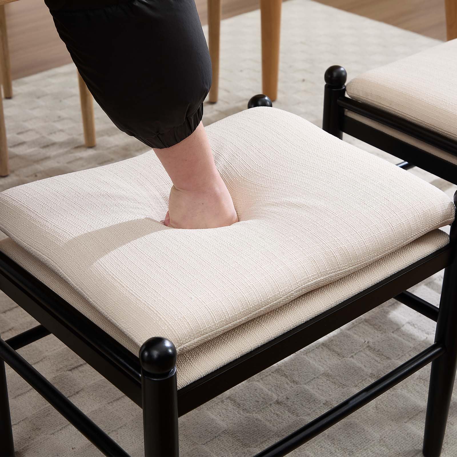 19 Inch Backless Ottoman 1 PCS - XX002OT - Image 10