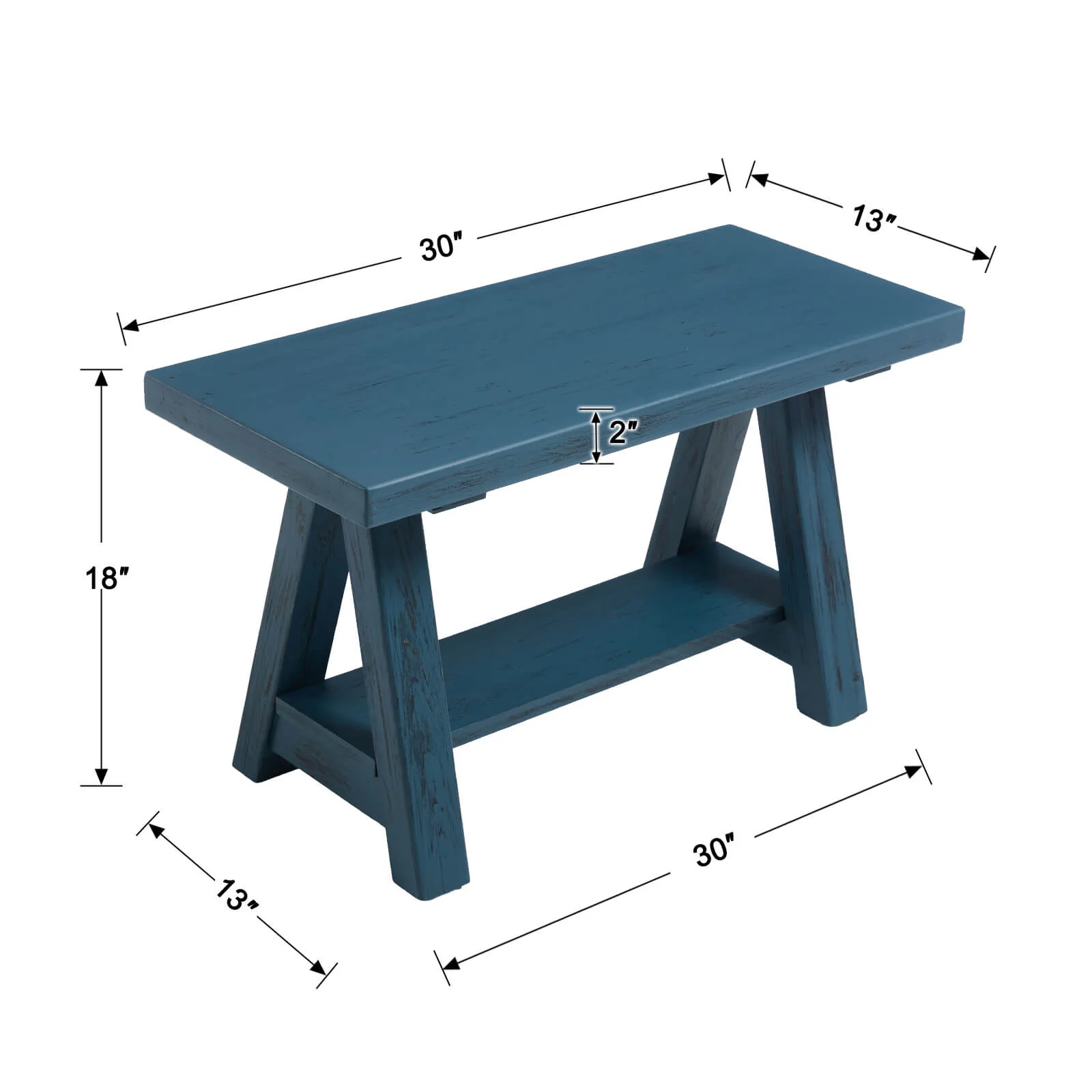 Wooden Storage Bench - 23893BH - Image 24