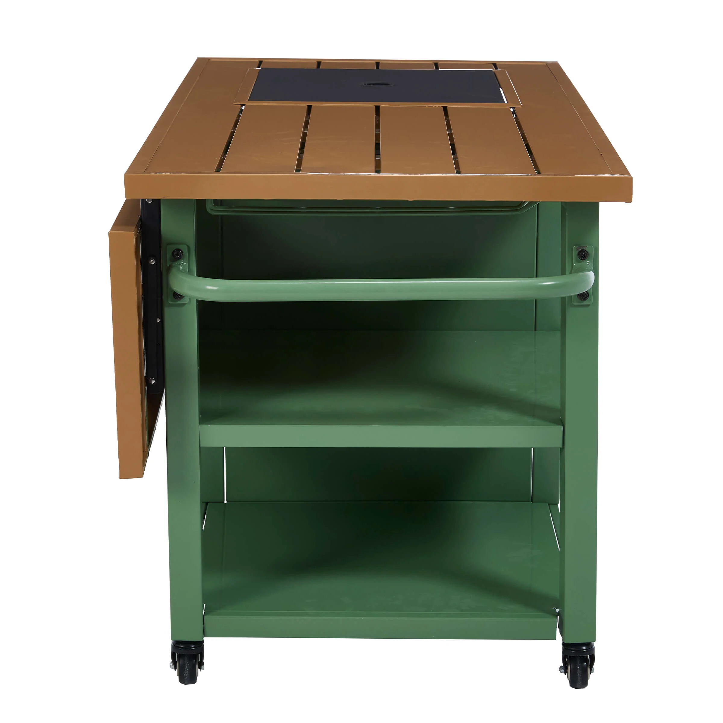 44" Propane Fire Pit Table with Cover Wheels - 1725FP - Image 23