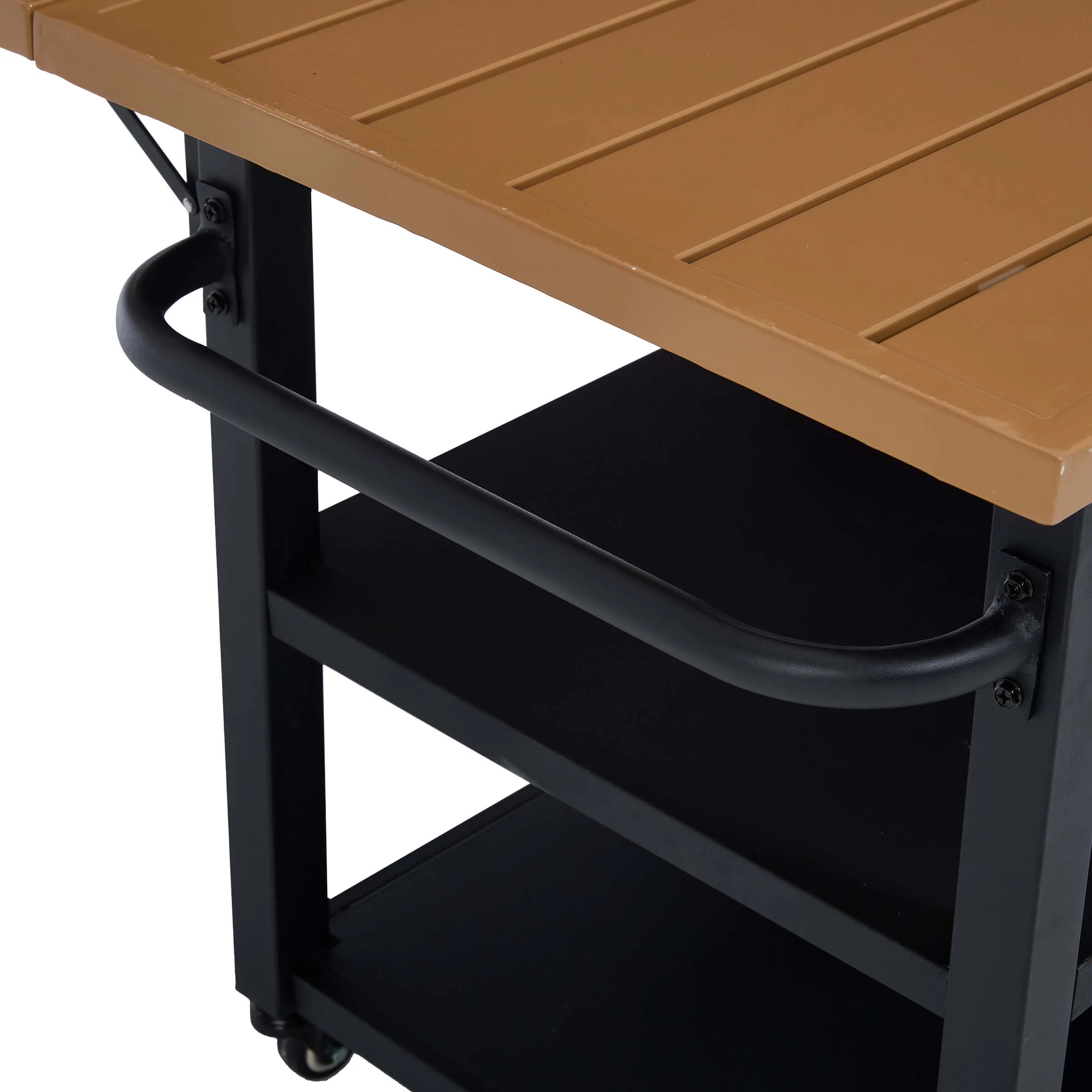 44" Propane Fire Pit Table with Cover Wheels - 1725FP - Image 8