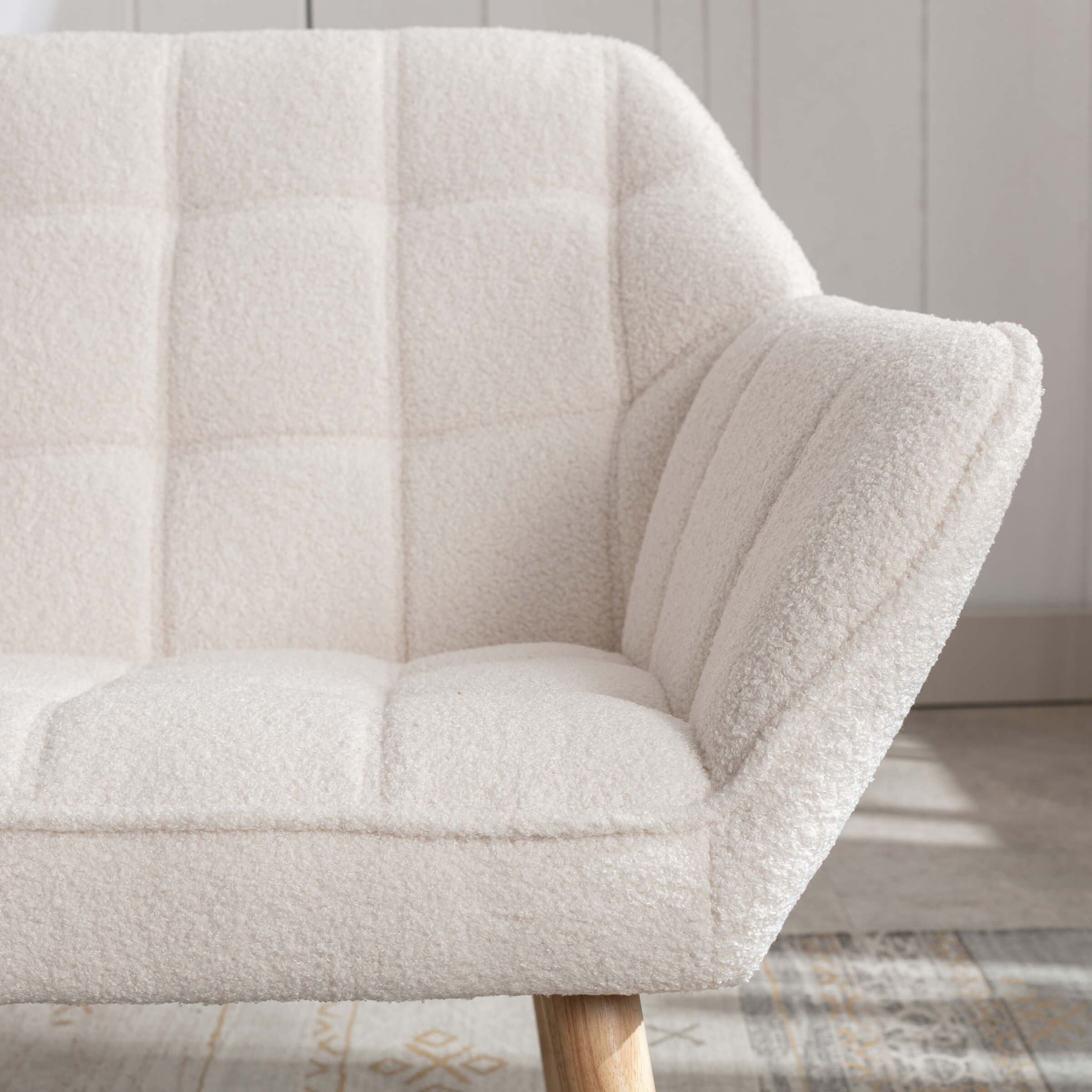 48"W Modern Small Loveseat Sofa - 8904AC - Image 26