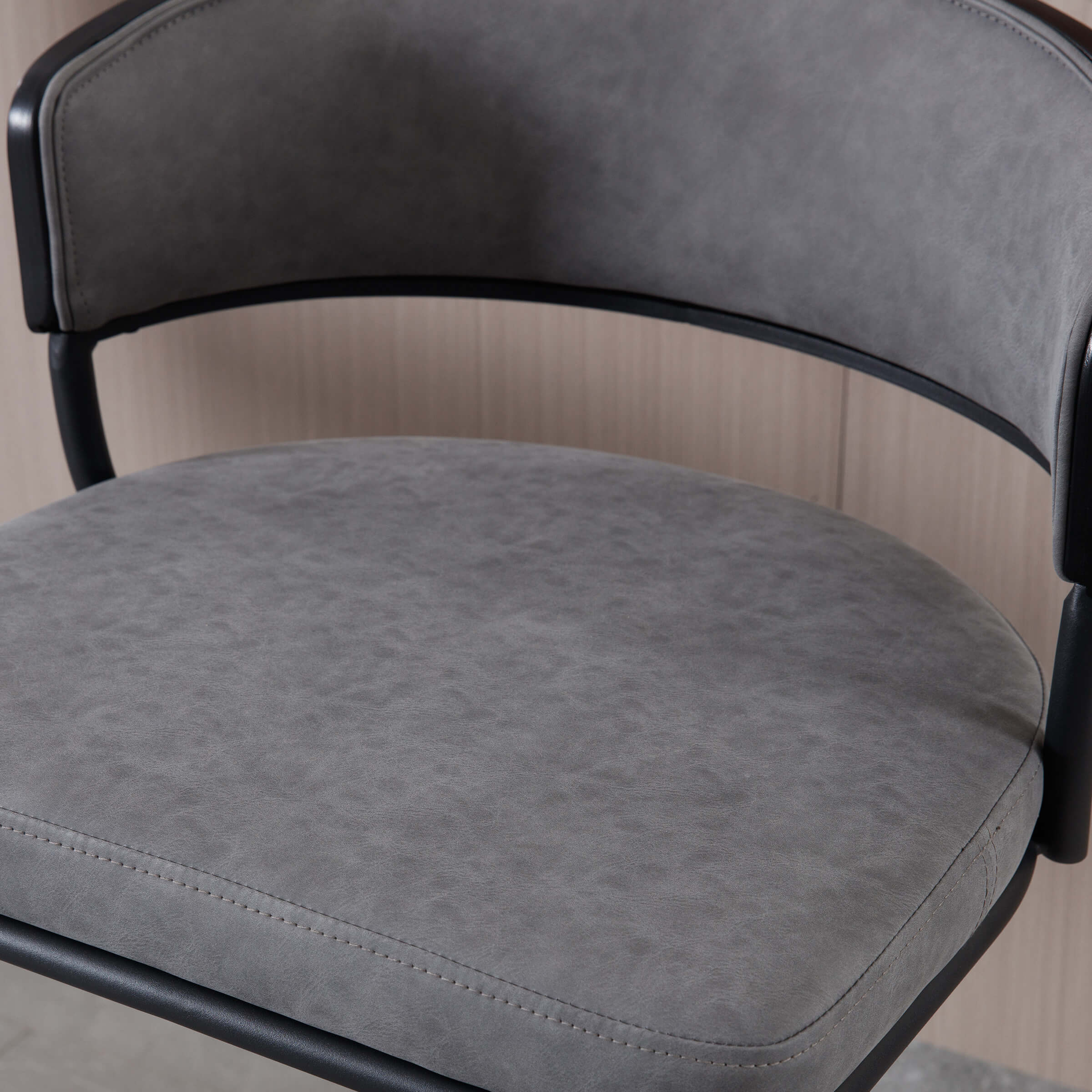Adjustable Swivel Curved Back Bar Stools Set of 2 - 3184AB - Image 13