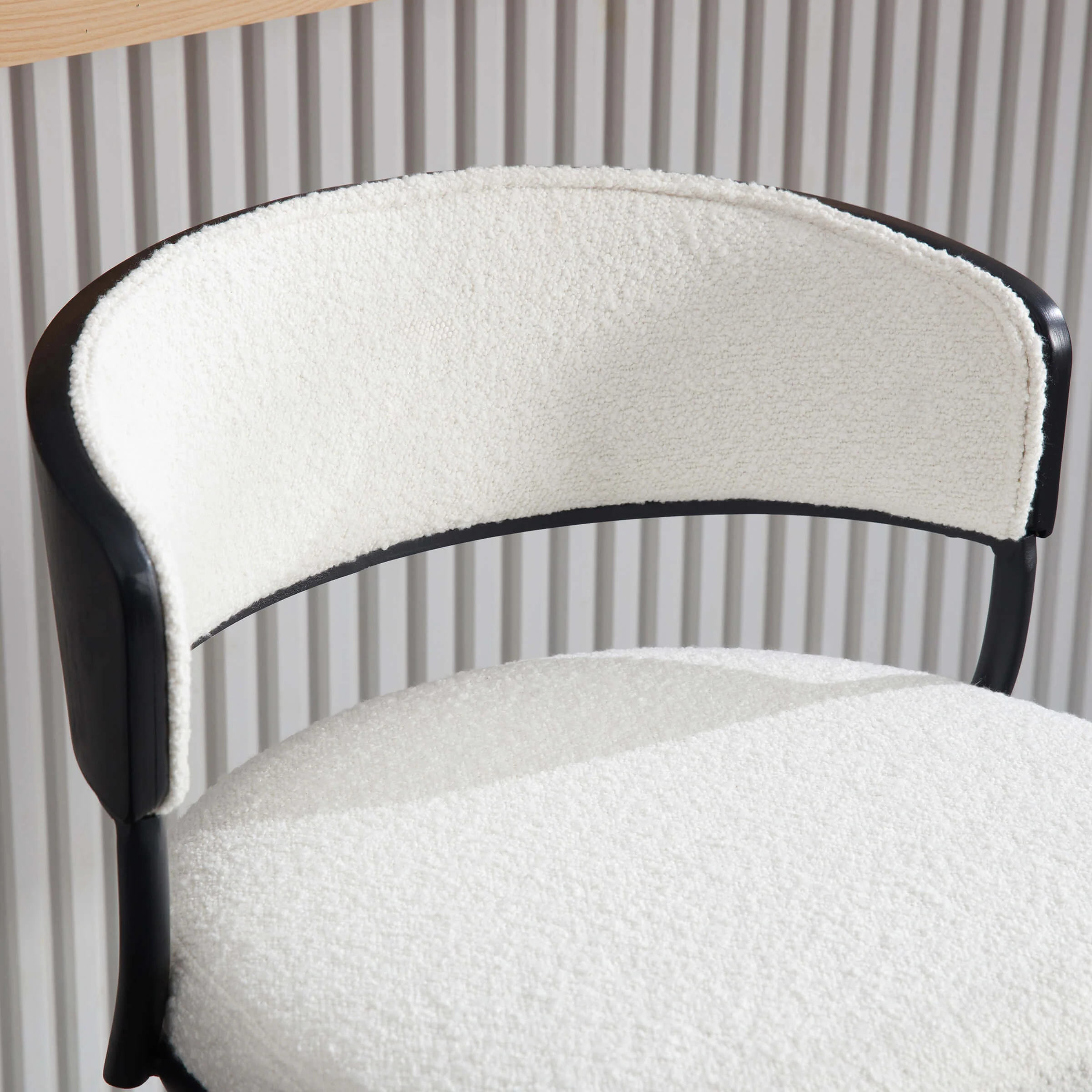 Adjustable Swivel Curved Back Bar Stools Set of 2 - 3184AB - Image 6