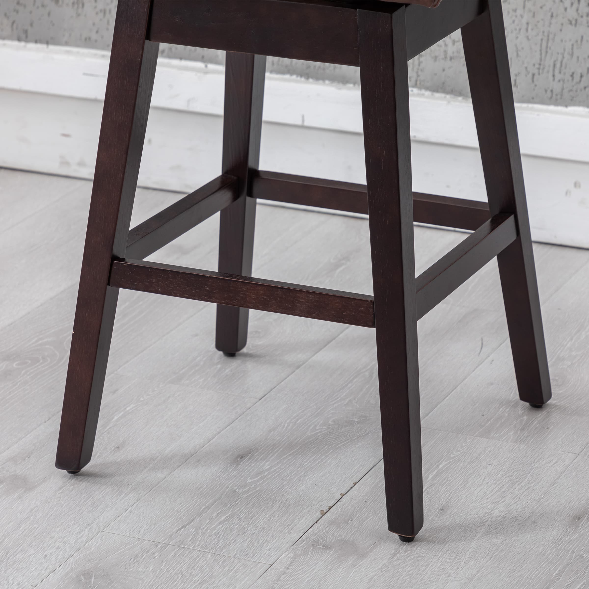 27.5"H Mid-Century Counter Swivel Bar Stools - 6017 - Image 24