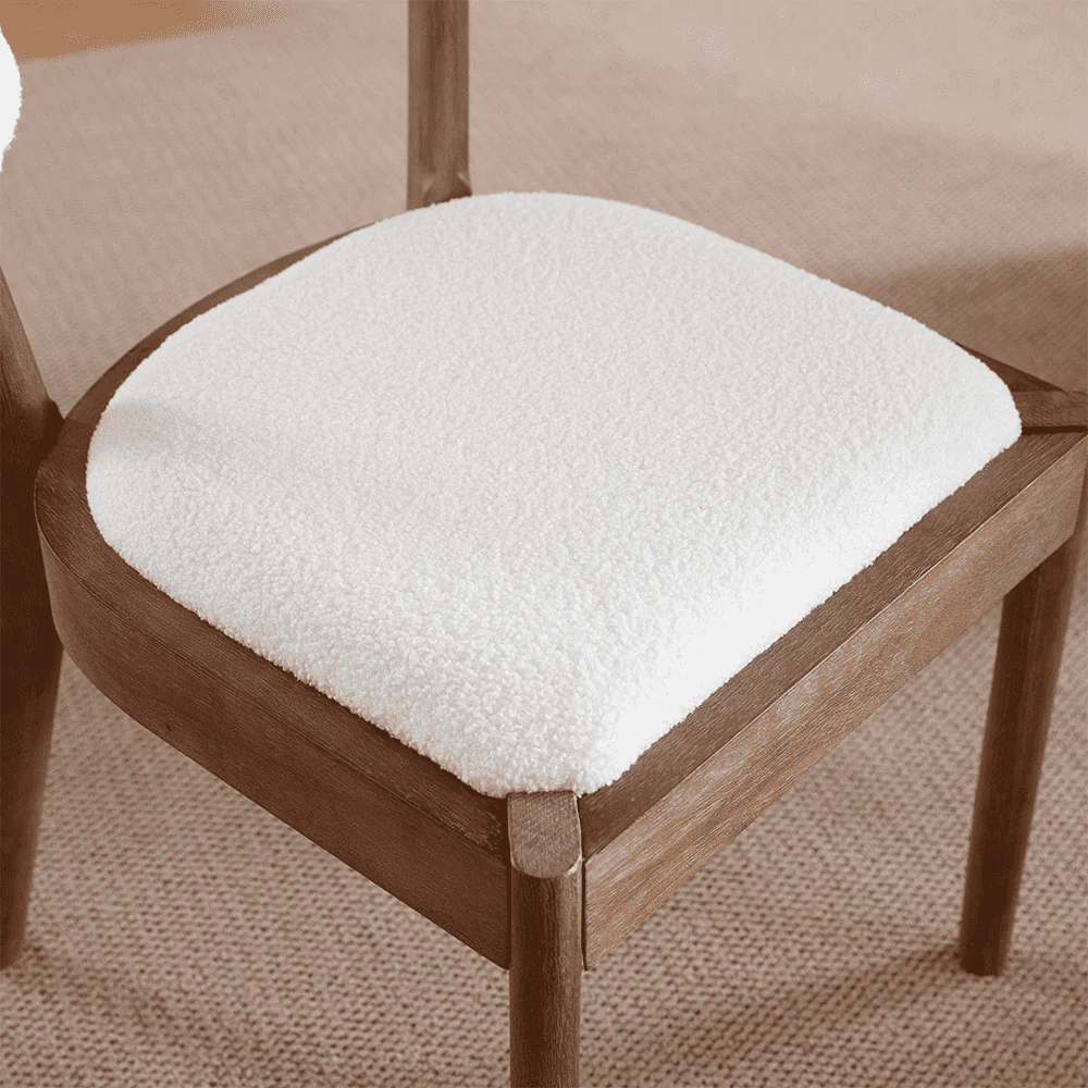 Curved Open Back Upholstered Dining Chairs Set of 2 - 1929DC - Image 44
