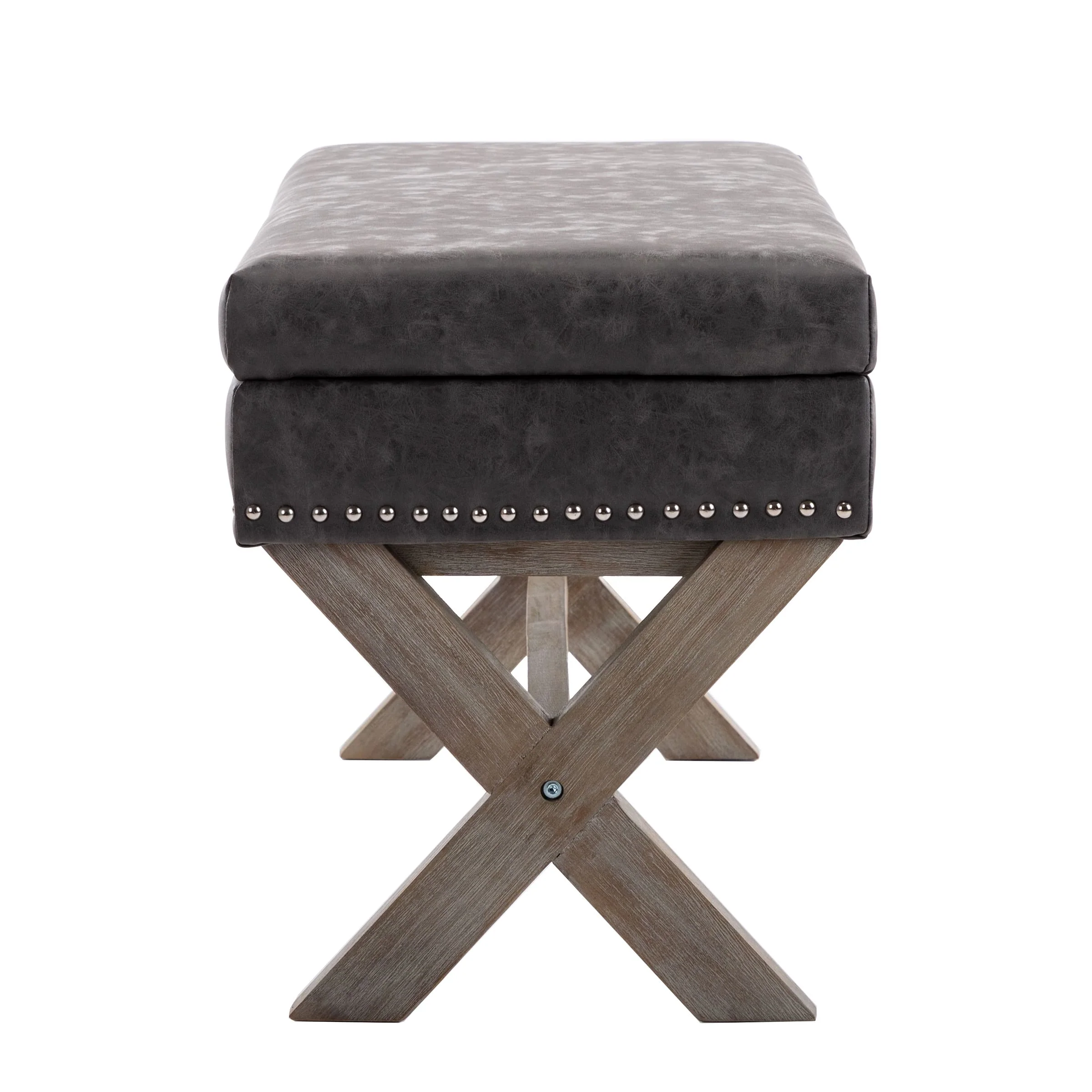 Fabric Storage Upholstered Entryway Bench - 7868BH - Image 5