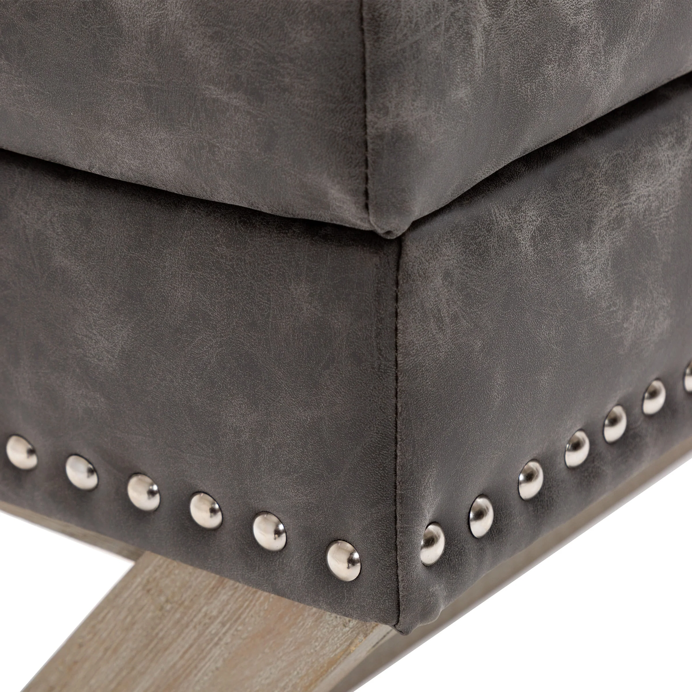 Fabric Storage Upholstered Entryway Bench - 7868BH - Image 7
