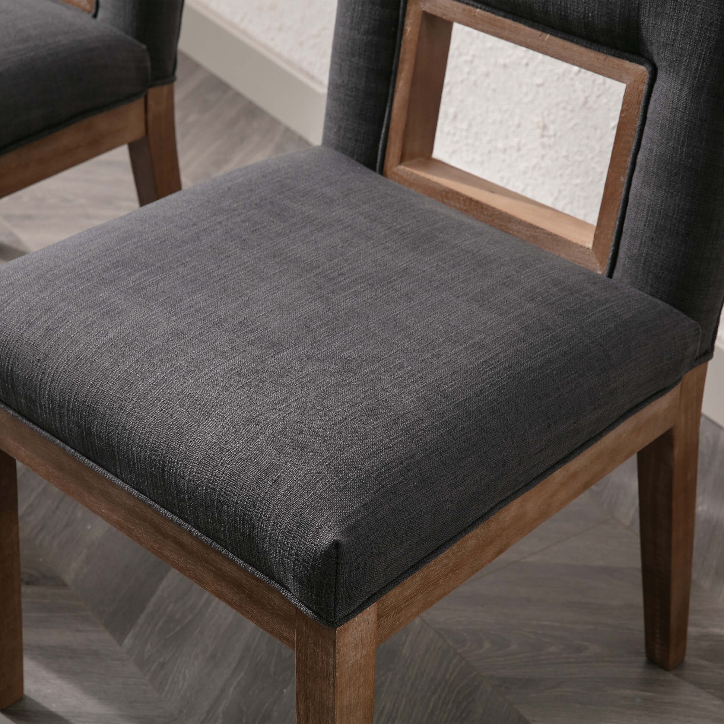 Farmhouse Fabric Dining Chairs Set of 2 - 1921DC - Image 14