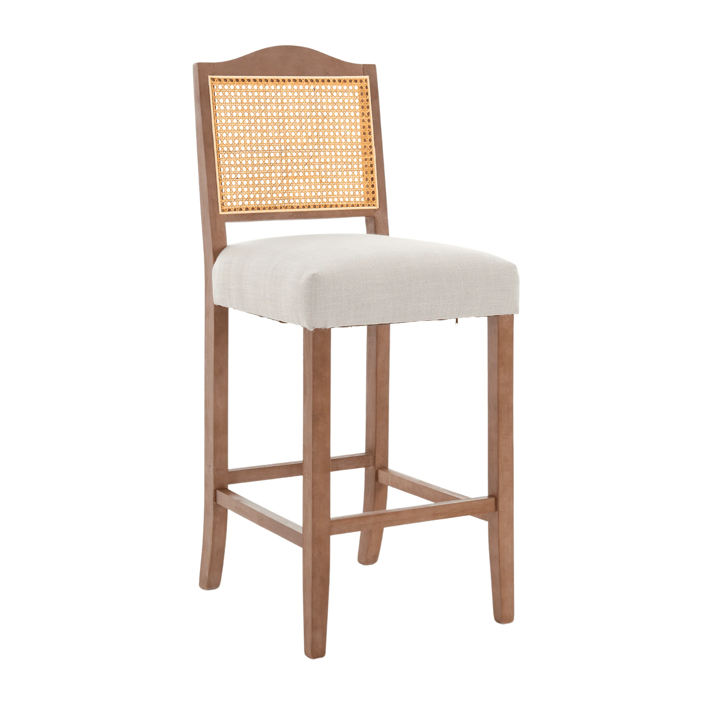 26.5"H & 30.2"H Farmhouse Rattan Counter Stools Set of 2 - 5739 - Image 23
