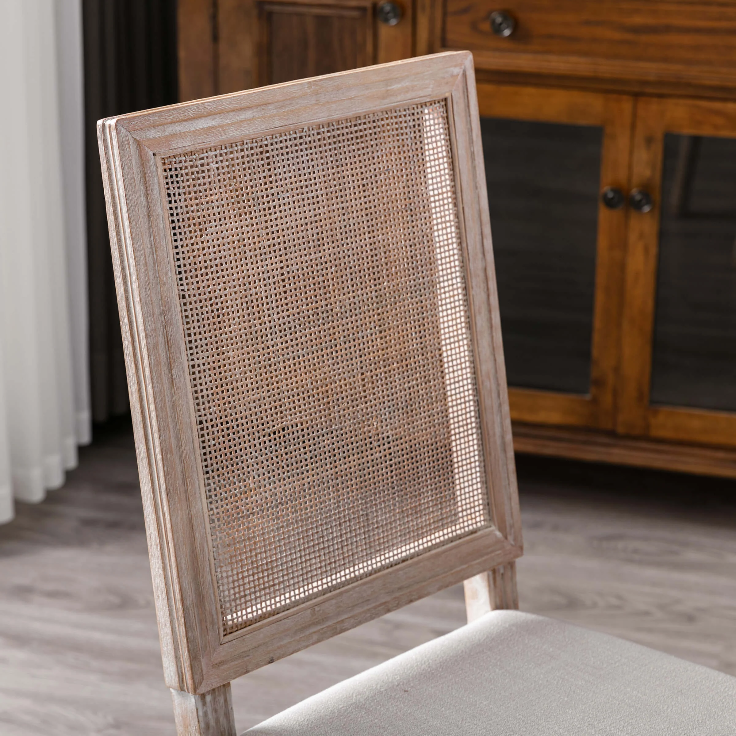 Farmhouse Dining Chairs Set of 2 - 7106DC - Image 4