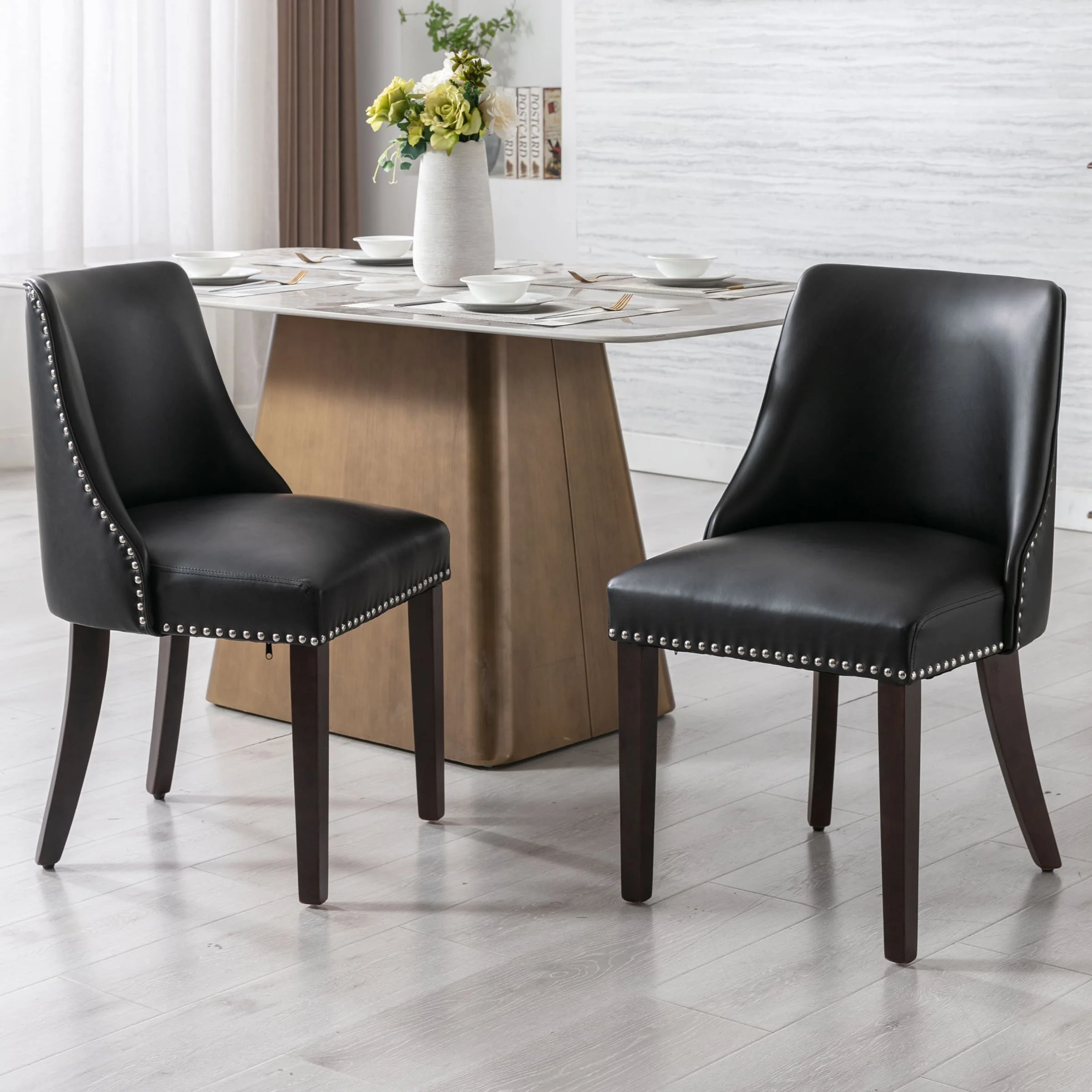 Mid Century Modern Dining Chairs Set of 2 - 6028 - Image 27