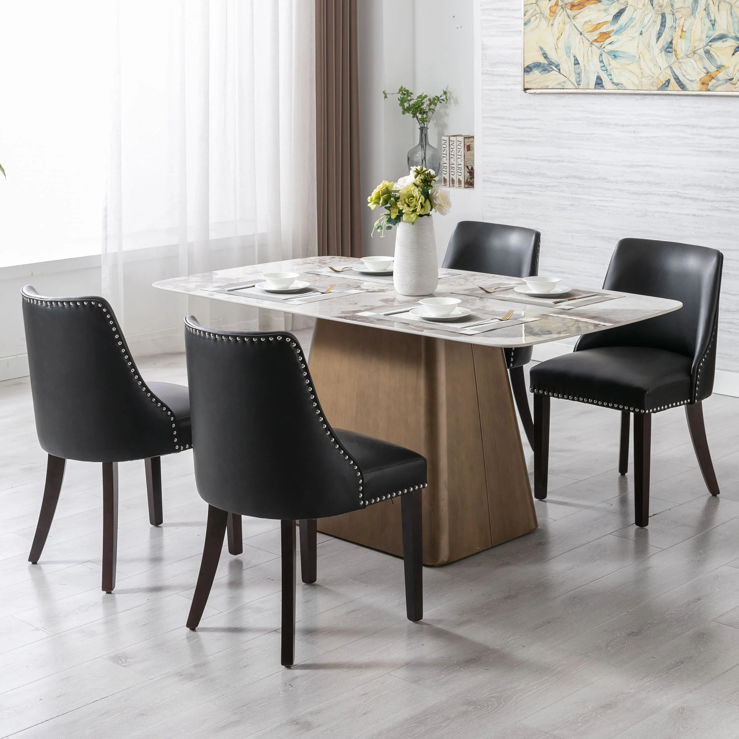 Mid Century Modern Dining Chairs Set of 2 - 6028 - Image 29