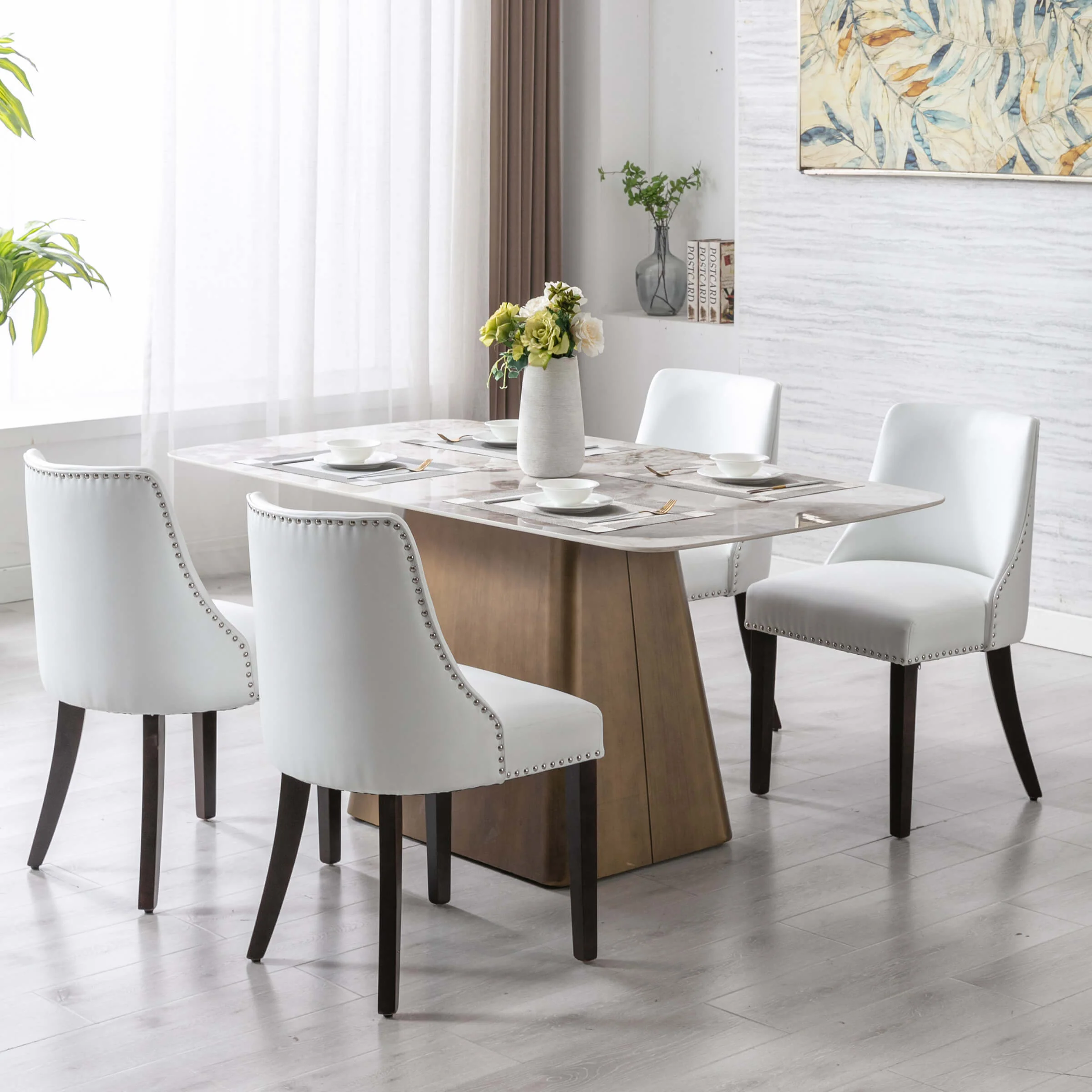 Mid Century Modern Dining Chairs Set of 2 - 6028 - Image 35