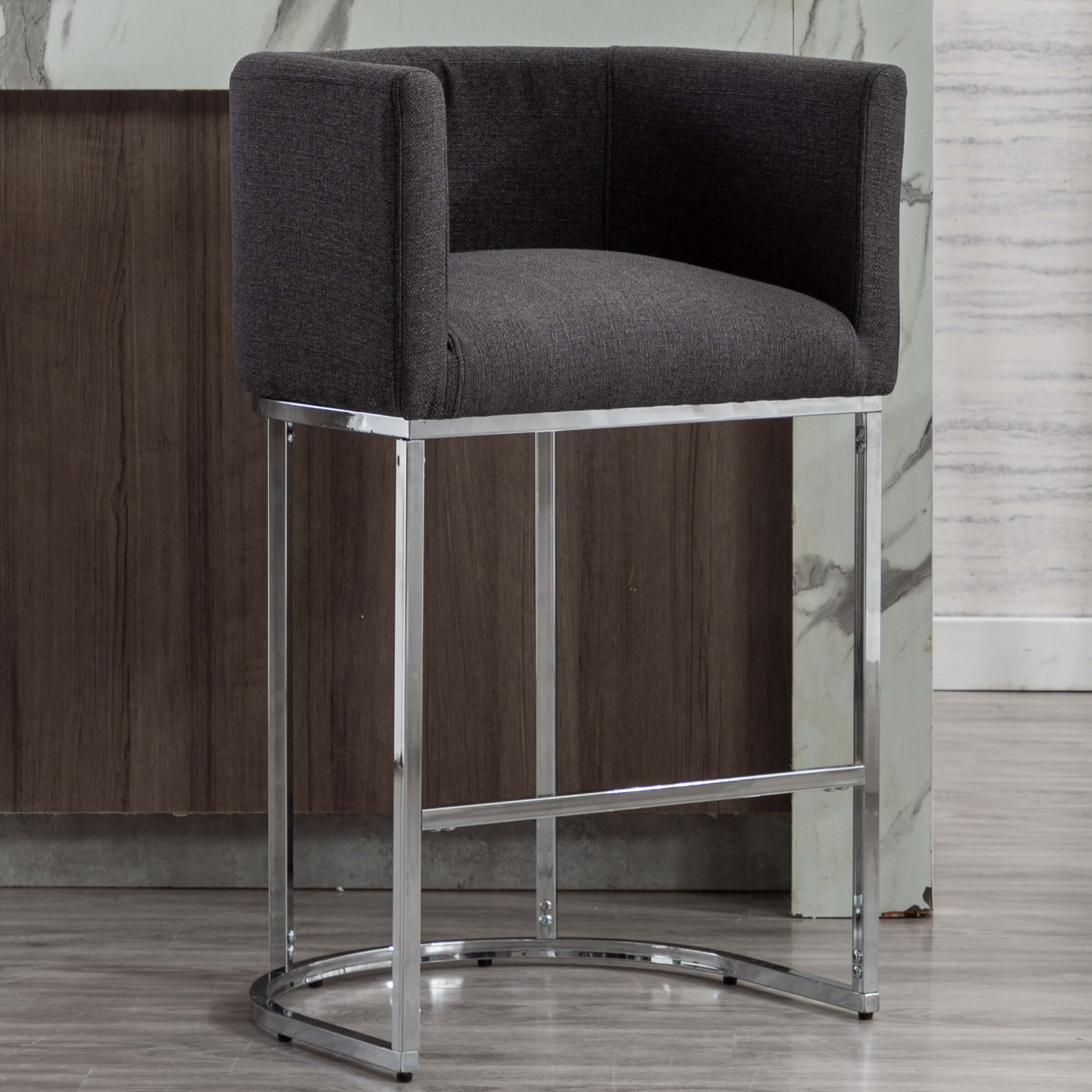 24"H-32"H Metal Frame Counter Stool 1 PCS - 5690 - Image 103