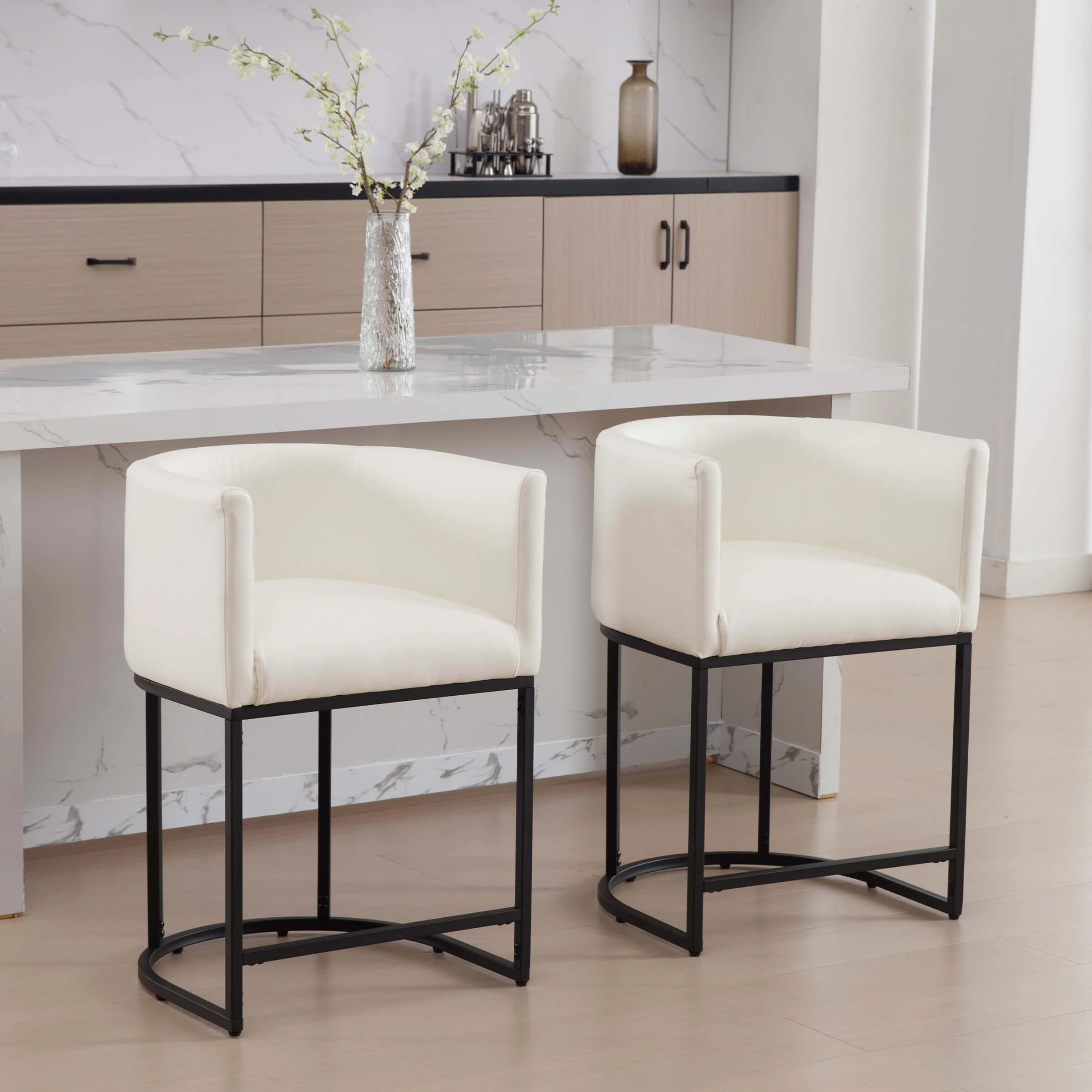 24"H-32"H Metal Frame Counter Stool 1 PCS - 5690 - Image 109