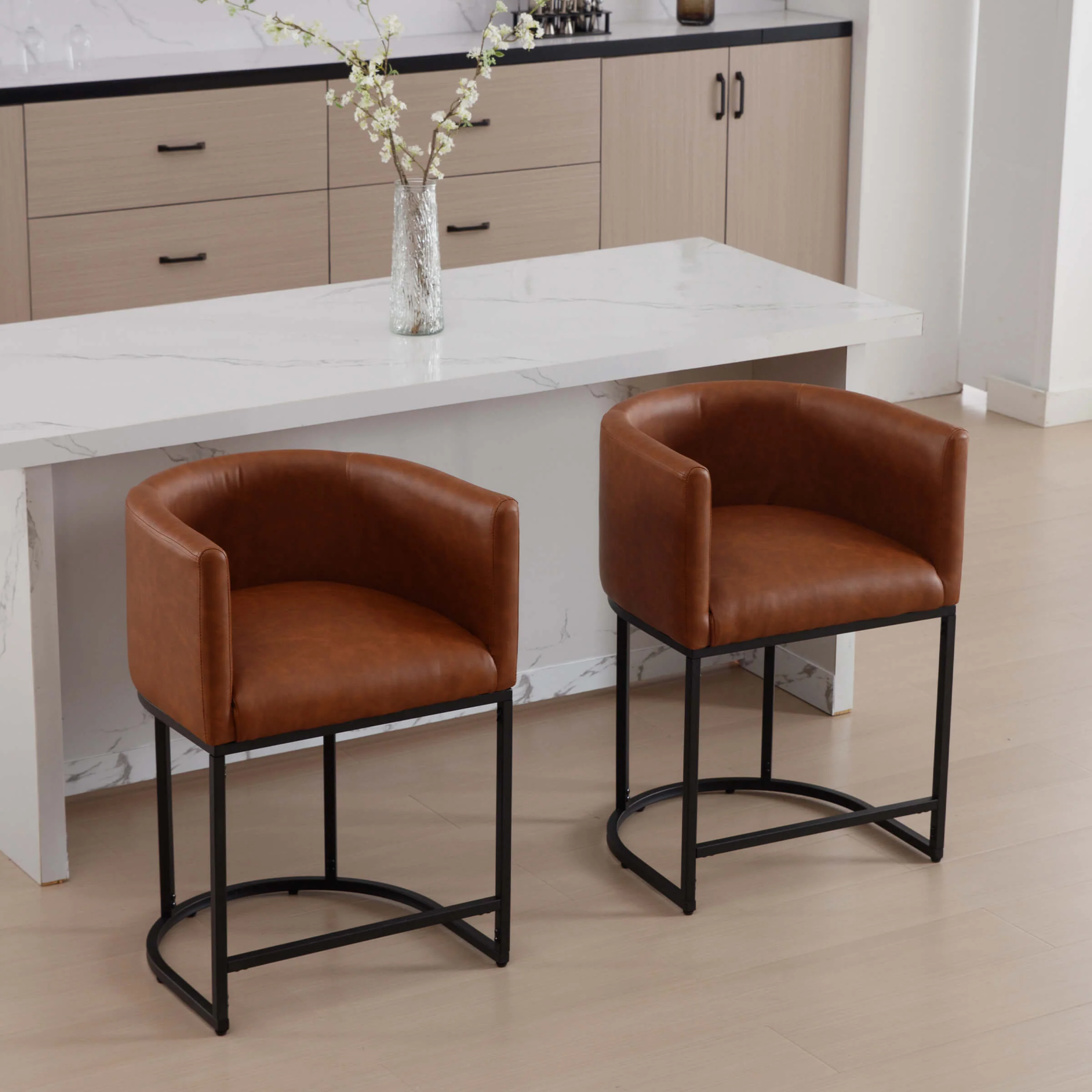 24"H-32"H Metal Frame Counter Stool 1 PCS - 5690 - Image 117