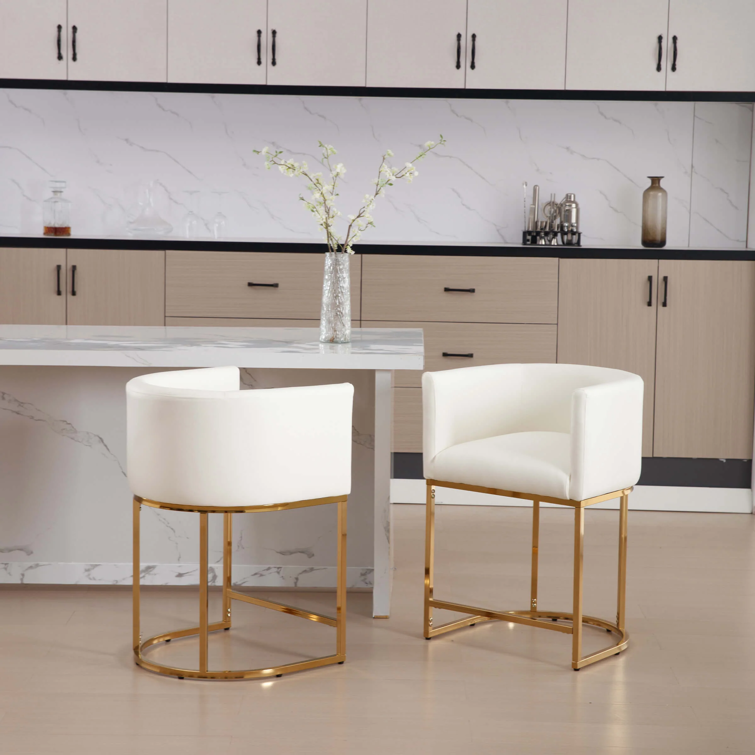 24"H-32"H Metal Frame Counter Stool 1 PCS - 5690 - Image 127