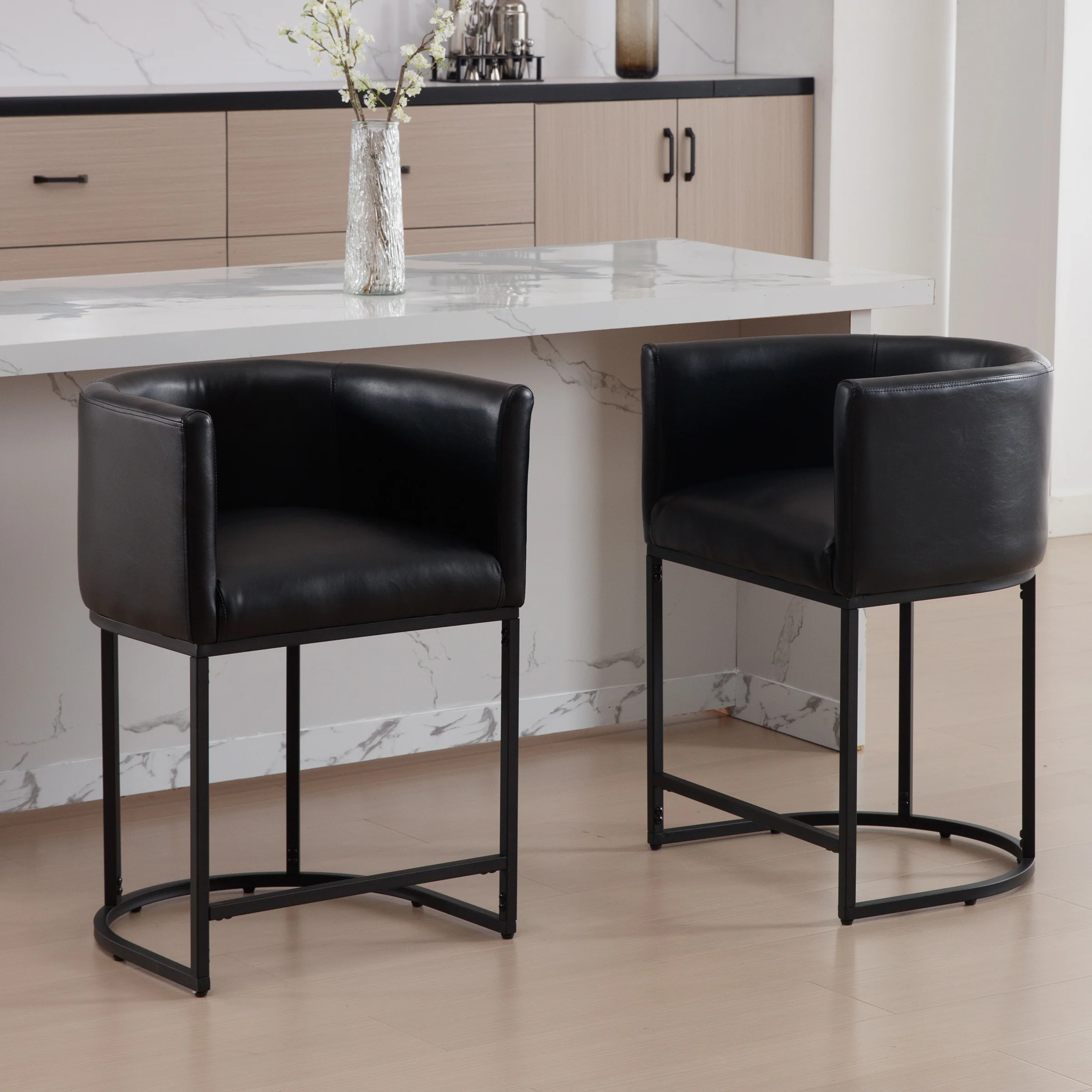 24"H-32"H Metal Frame Counter Stool 1 PCS - 5690 - Image 135