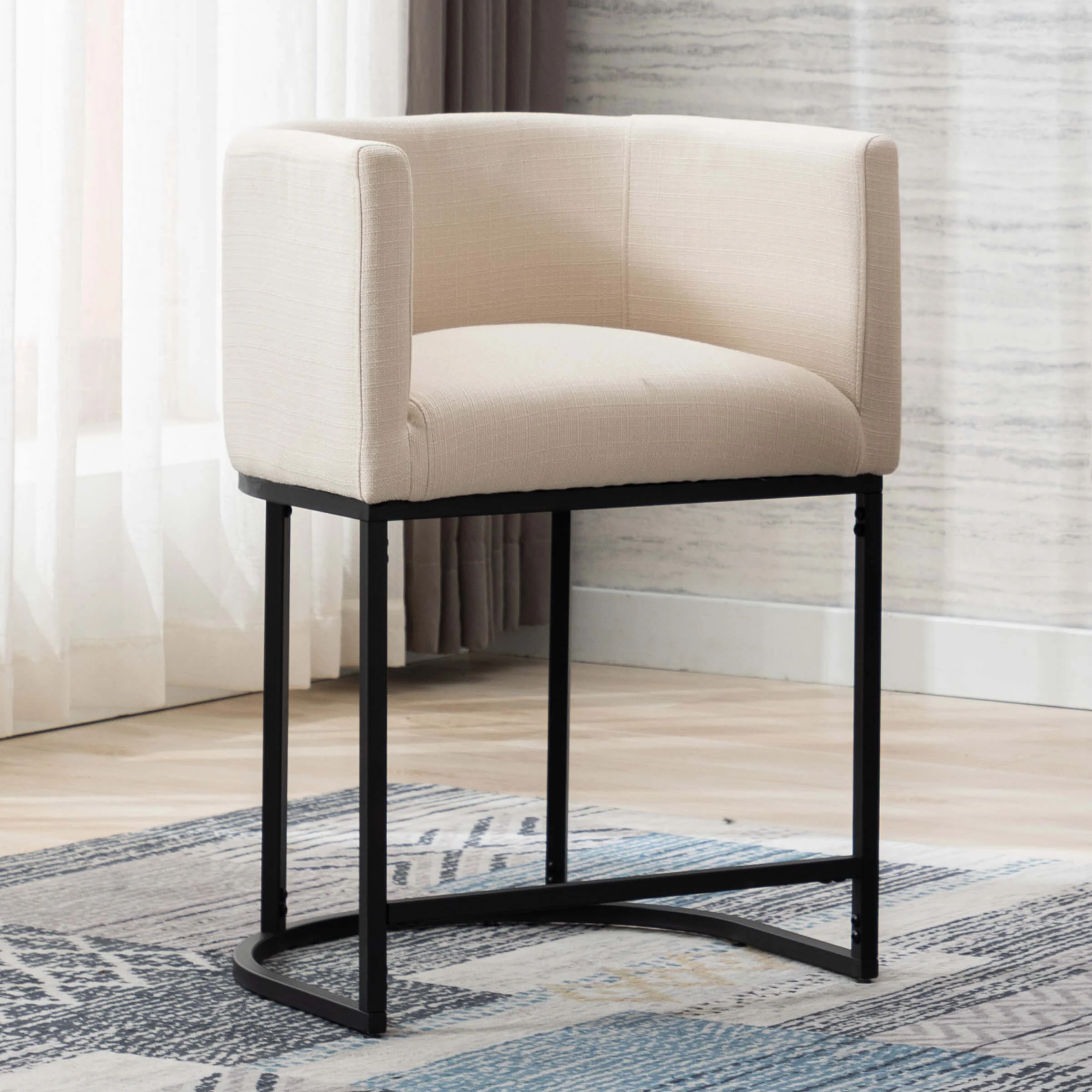 24"H-32"H Metal Frame Counter Stool 1 PCS - 5690 - Image 51