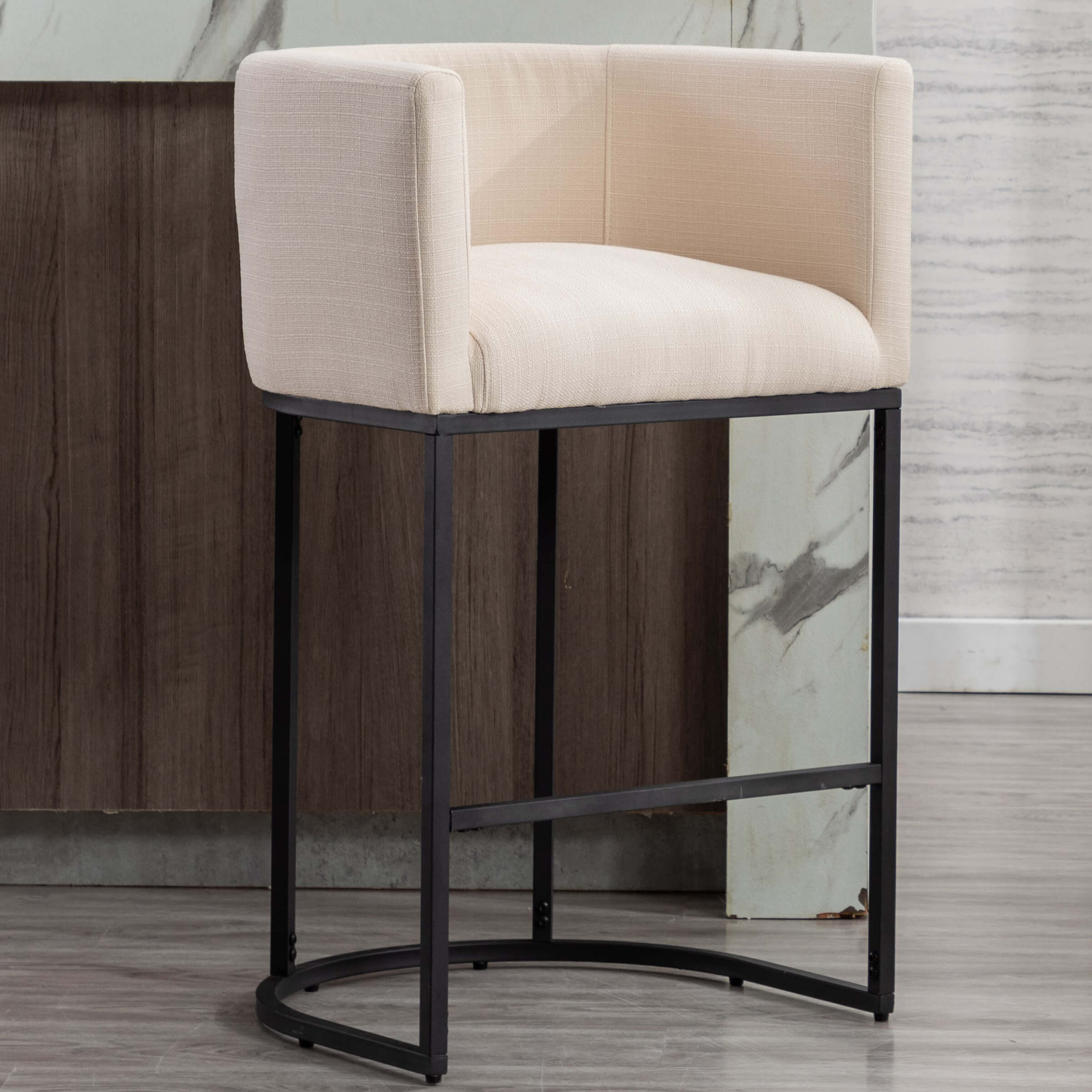 24"H-32"H Metal Frame Counter Stool 1 PCS - 5690 - Image 58