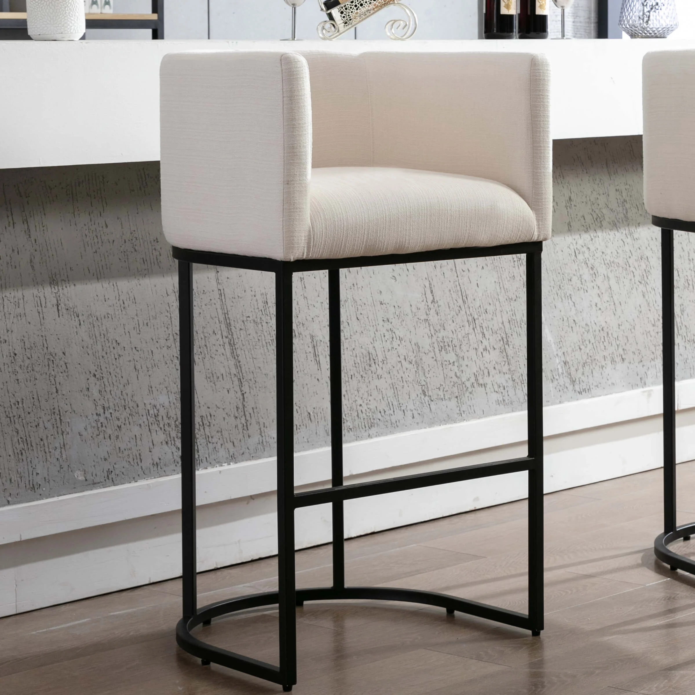 24"H-32"H Metal Frame Counter Stool 1 PCS - 5690 - Image 62