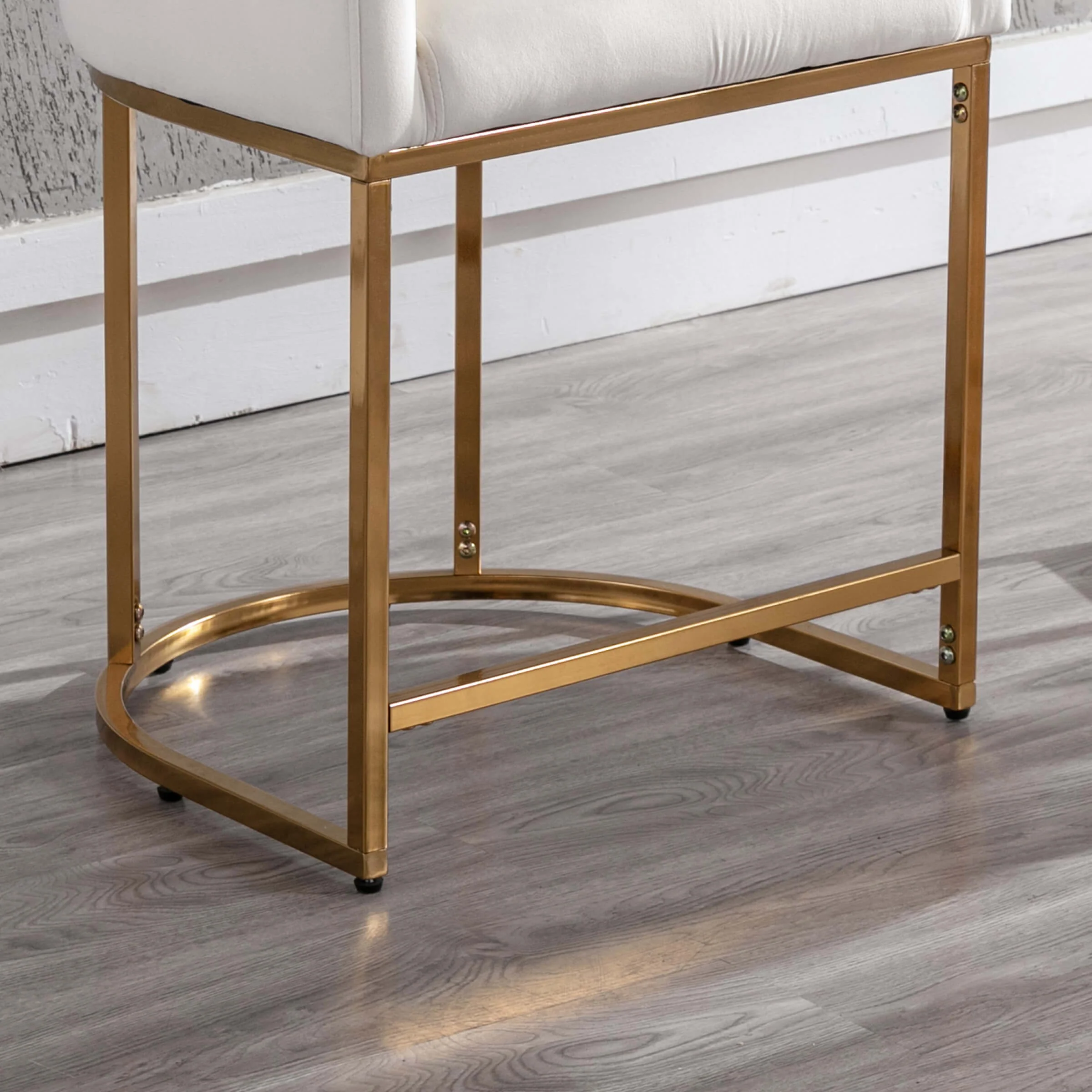24"H-32"H Metal Frame Counter Stool 1 PCS - 5690 - Image 7