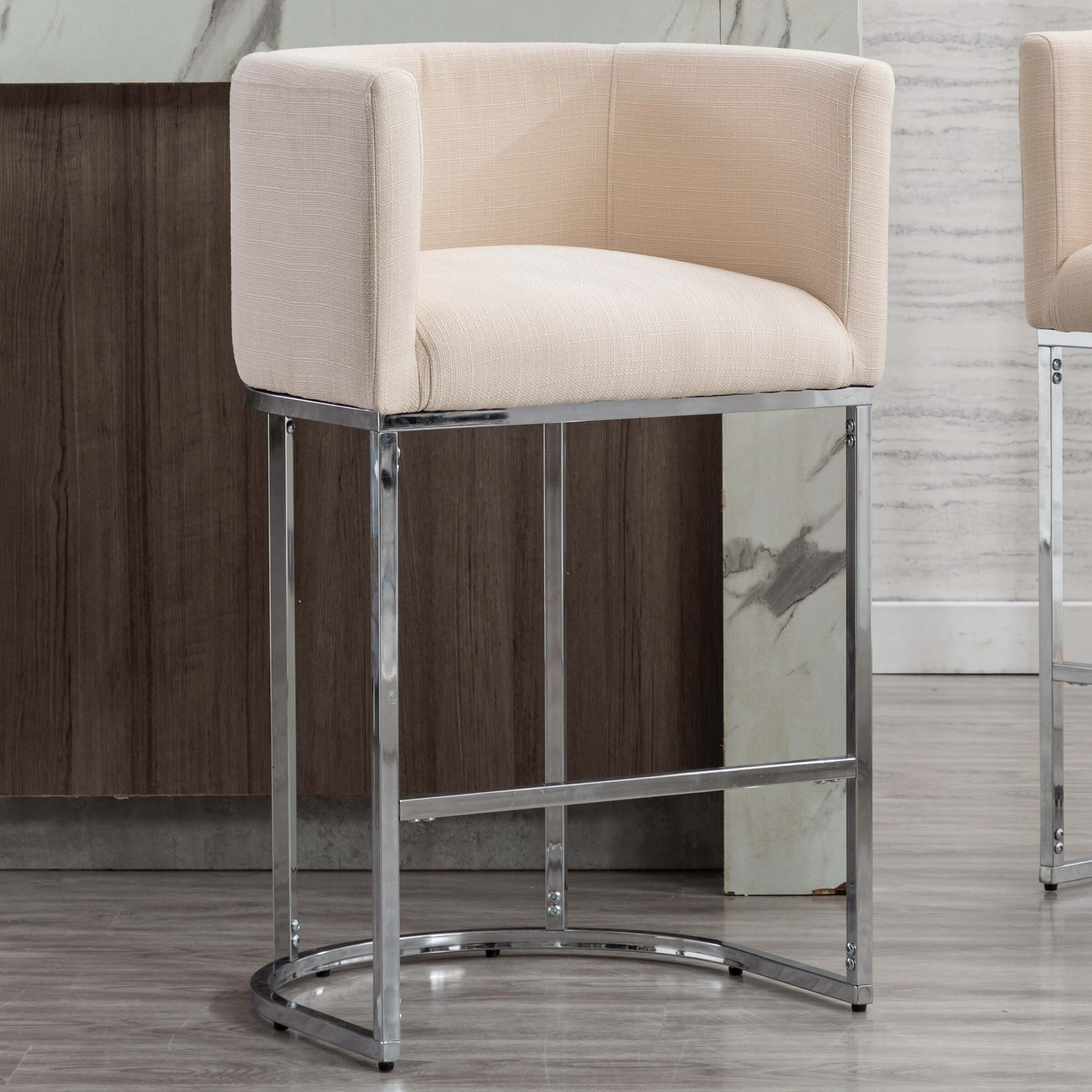24"H-32"H Metal Frame Counter Stool 1 PCS - 5690 - Image 73