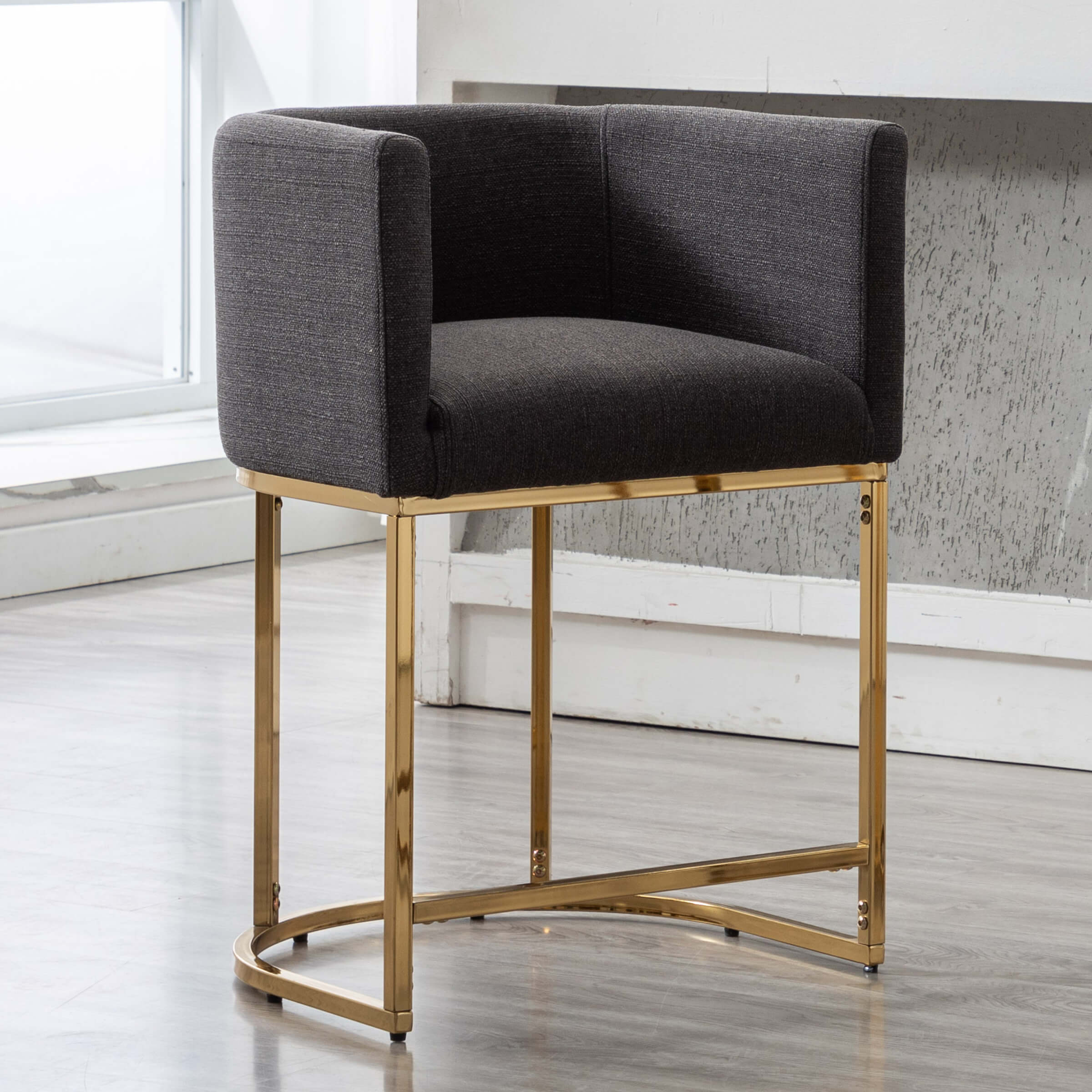 24"H-32"H Metal Frame Counter Stool 1 PCS - 5690 - Image 78