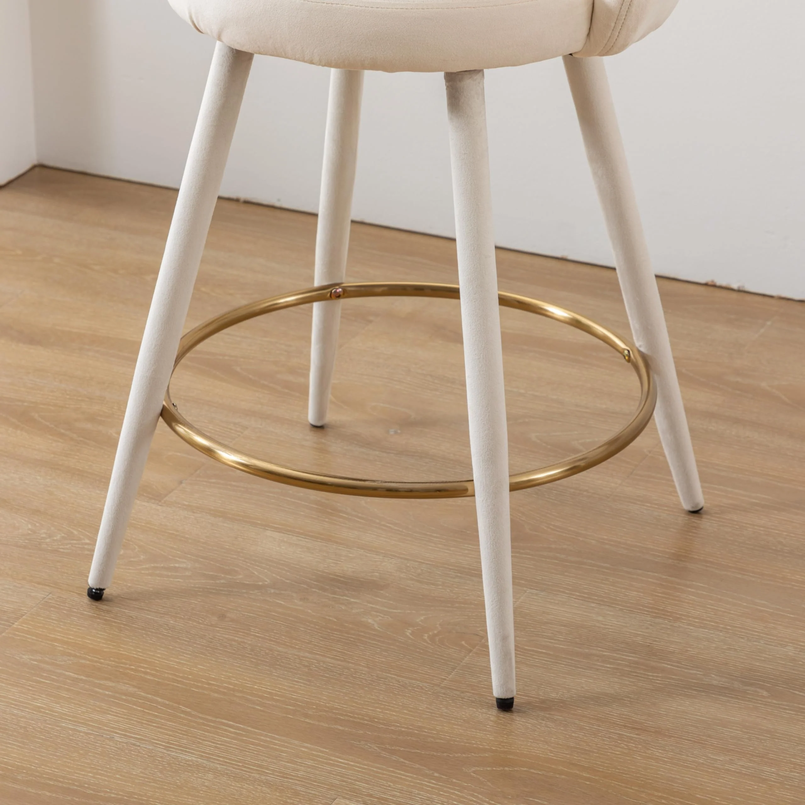 26"H Petal Back Counter Stools with Footrest Set of 2 - 3208CS - Image 14