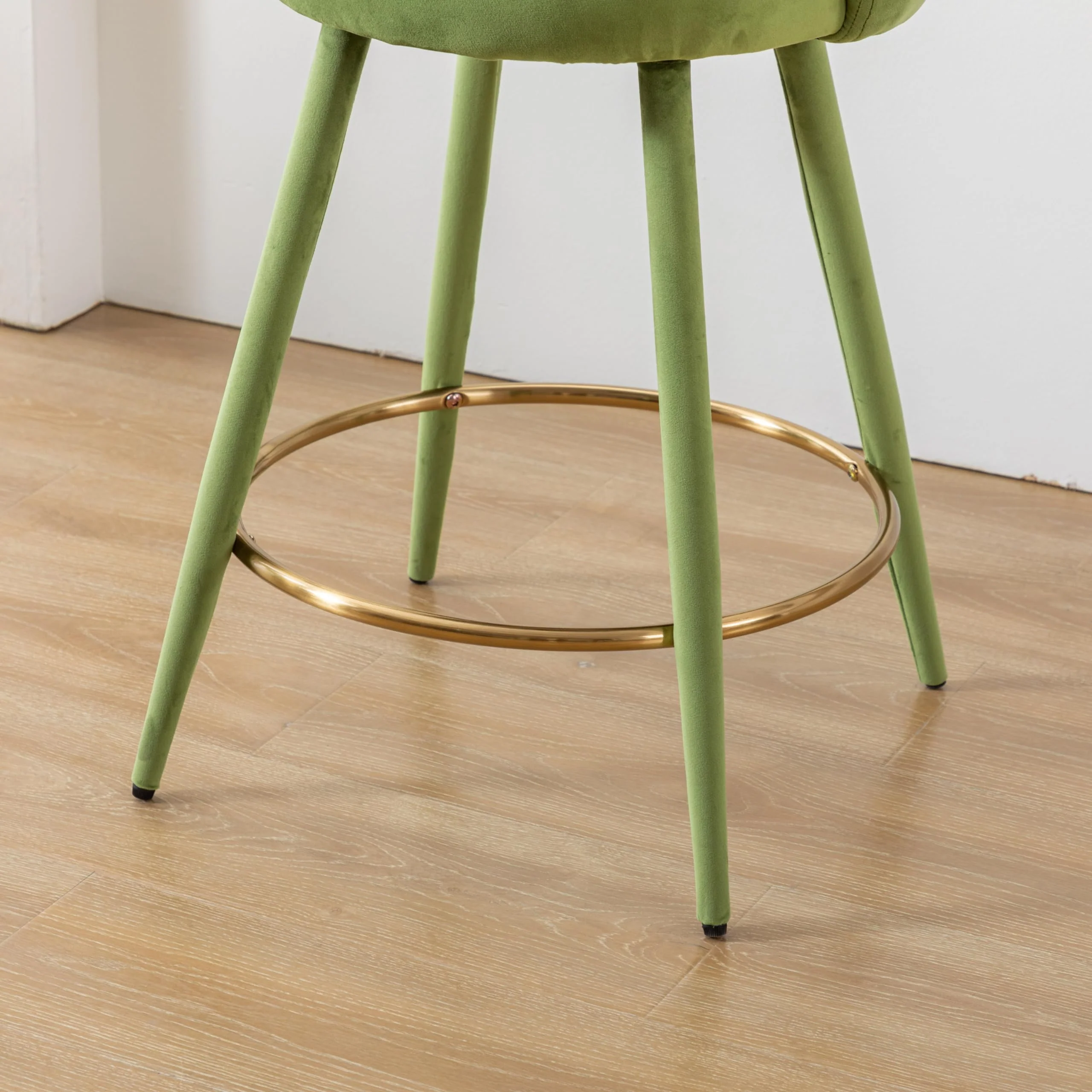 26"H Petal Back Counter Stools with Footrest Set of 2 - 3208CS - Image 6