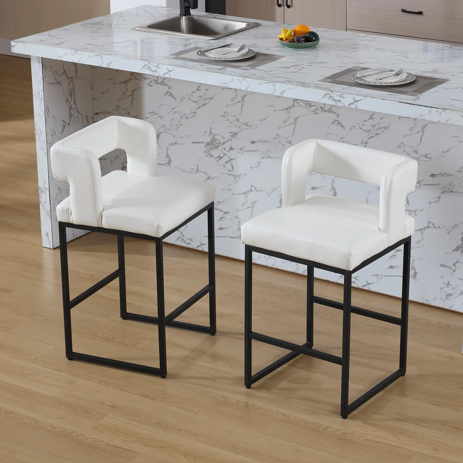26”H Barrel Counter Stools Set of 2 - 31035CS - Image 10