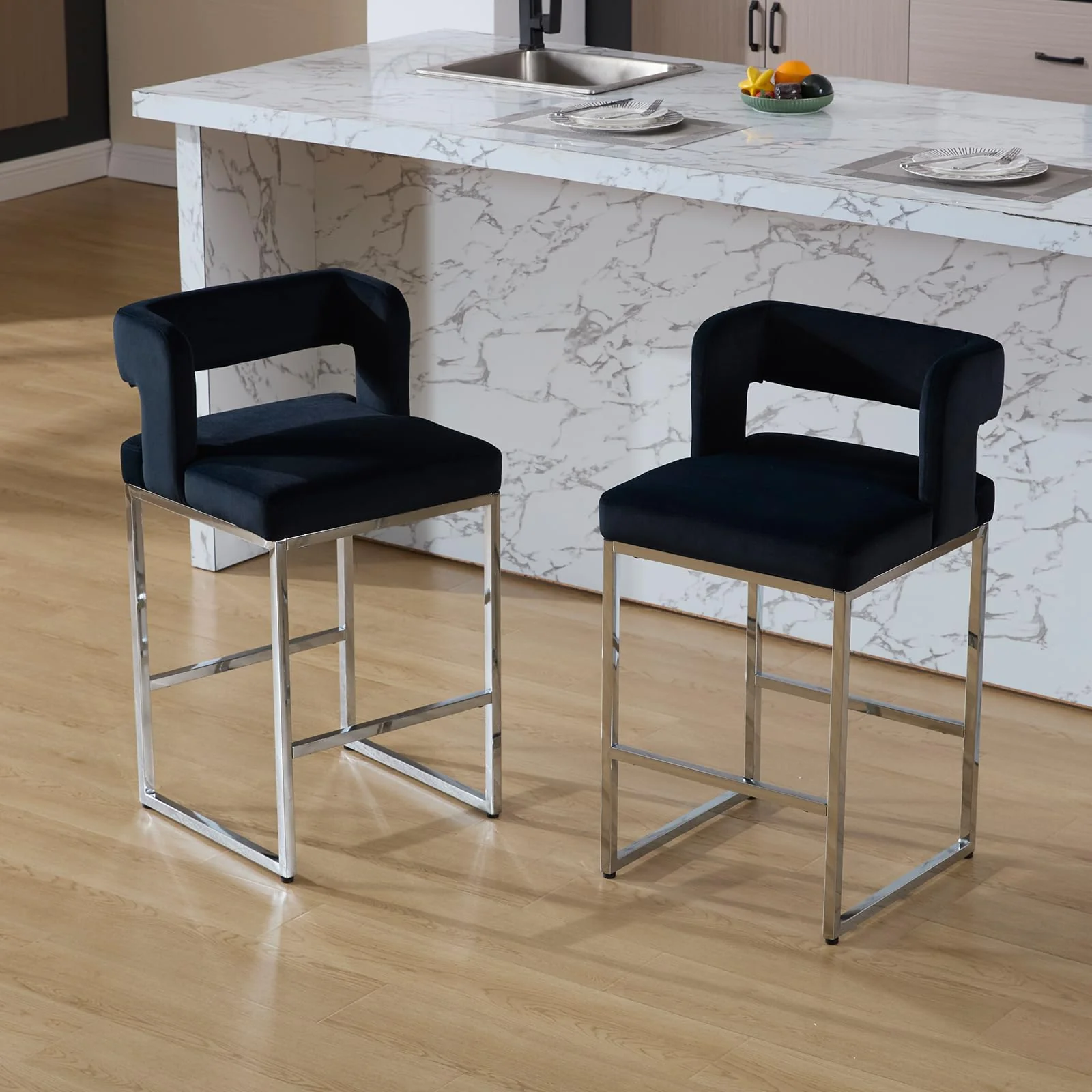 26”H Barrel Counter Stools Set of 2 - 31035CS - Image 3