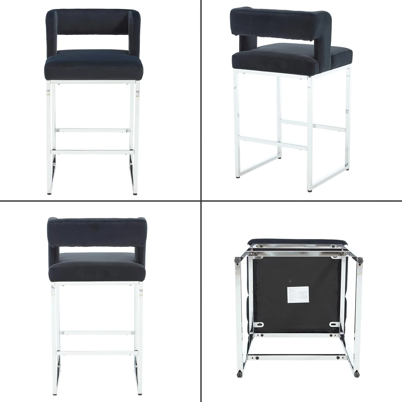 26”H Barrel Counter Stools Set of 2 - 31035CS - Image 7