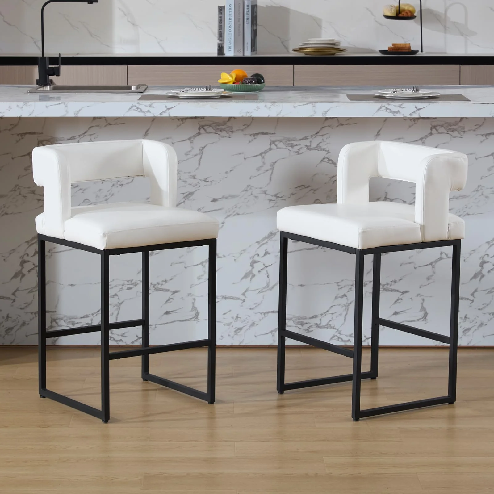 26”H Barrel Counter Stools Set of 2 - 31035CS - Image 9