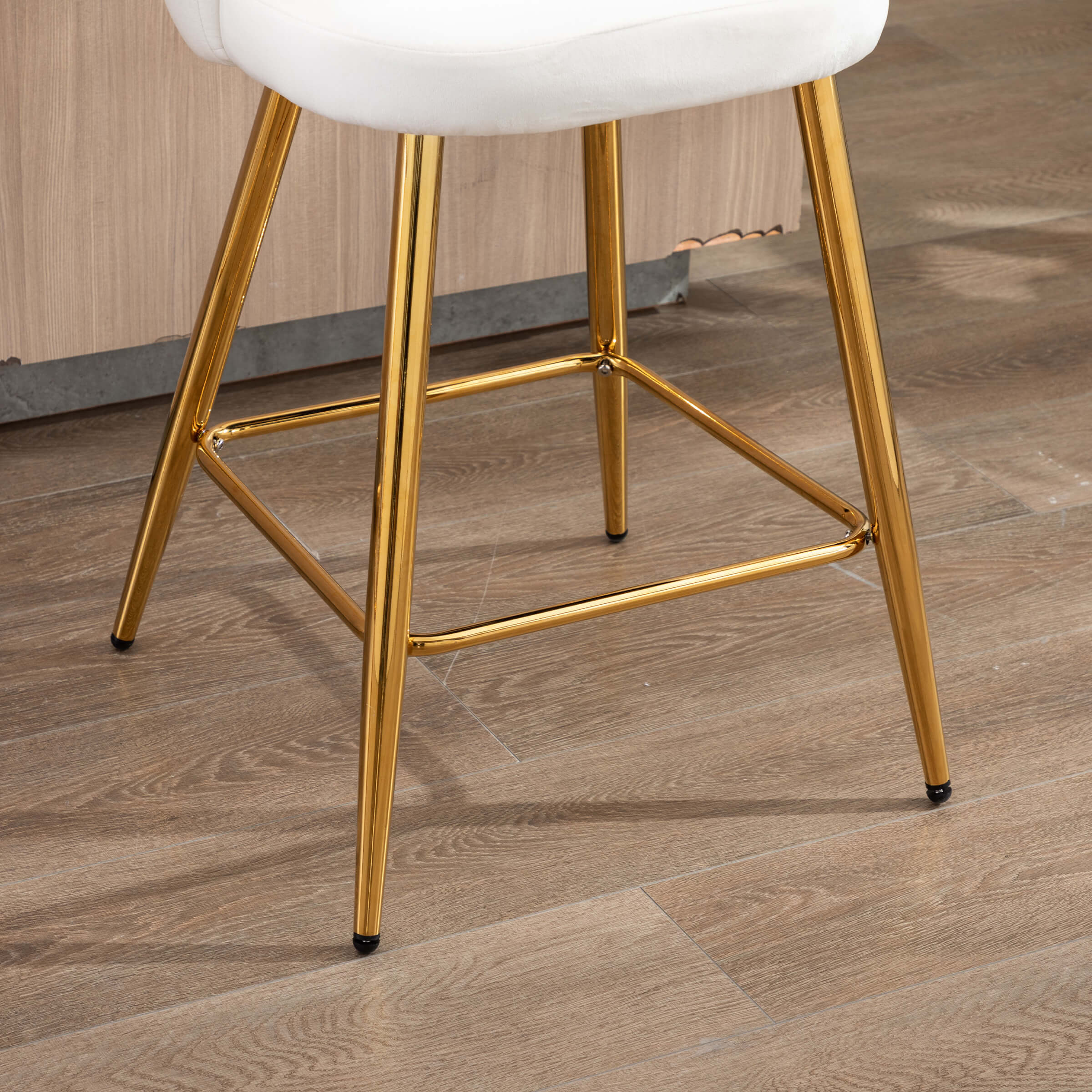 26"H Counter Stools With Gold Metal Legs Set of 2 - 9029CS - Image 13