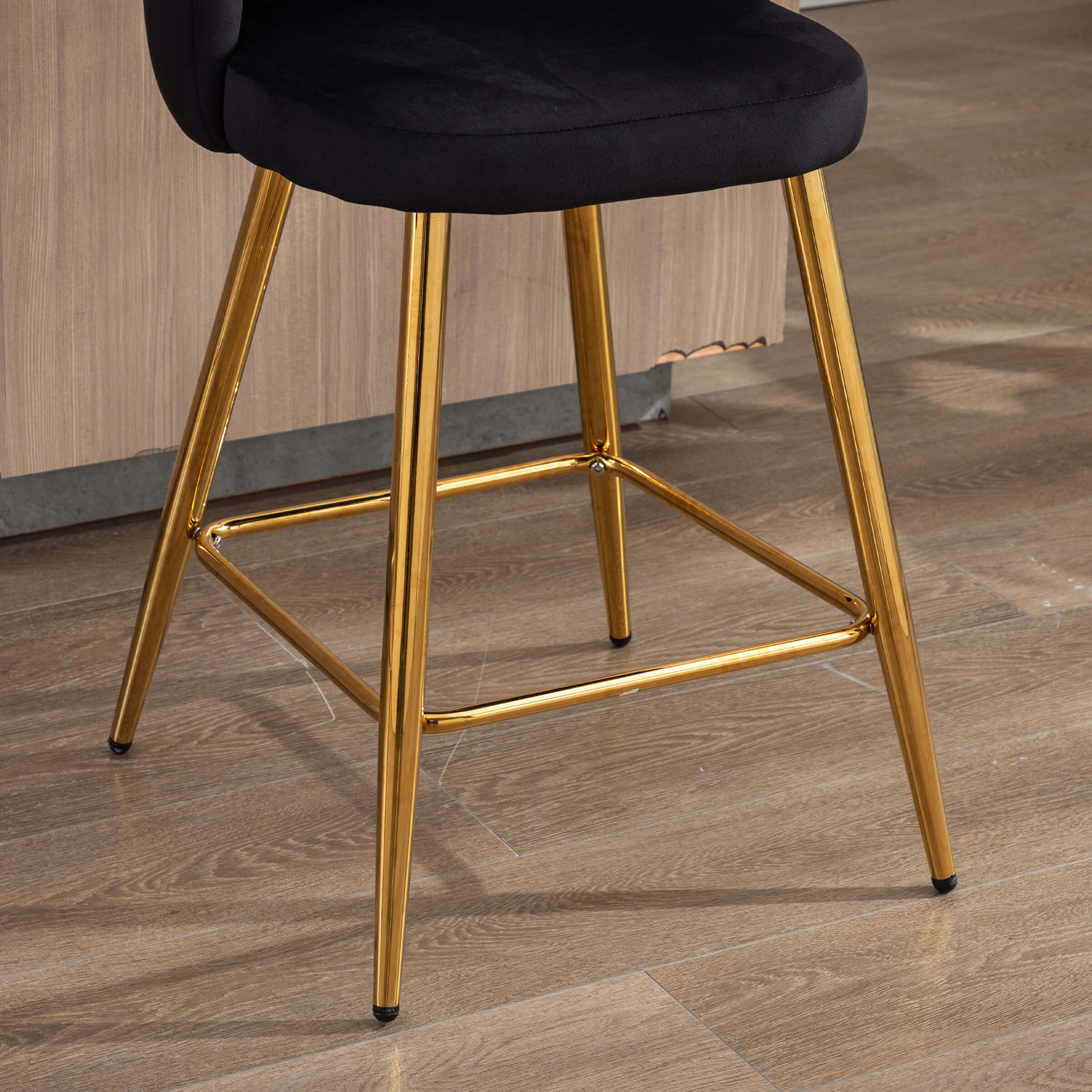 26"H Counter Stools With Gold Metal Legs Set of 2 - 9029CS - Image 25