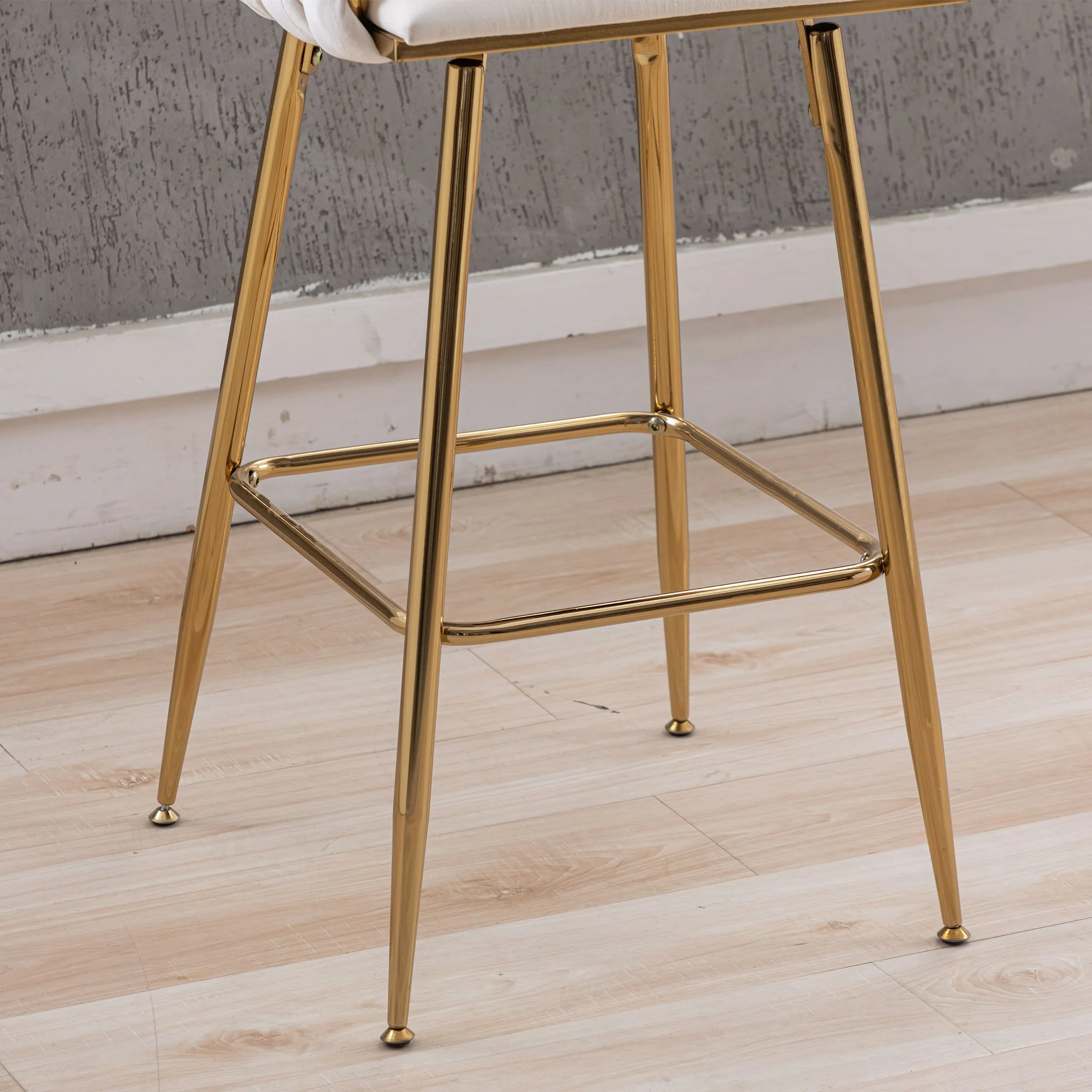26"H Swivel Gold Base Counter Stools Set of 2 - 6022CS - Image 7