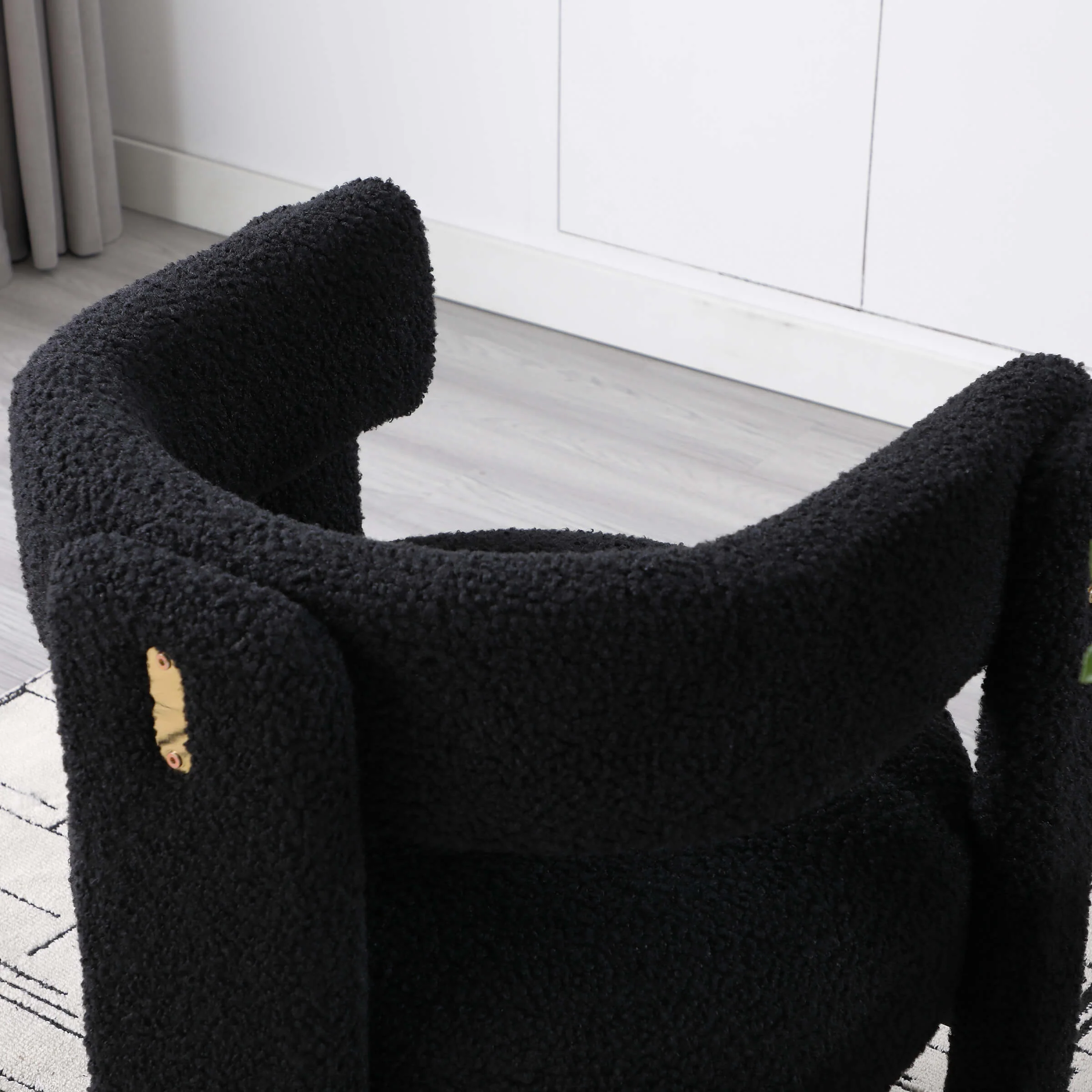 Barrel Open Back Accent Chair 1 PCS - 3974AC - Image 16