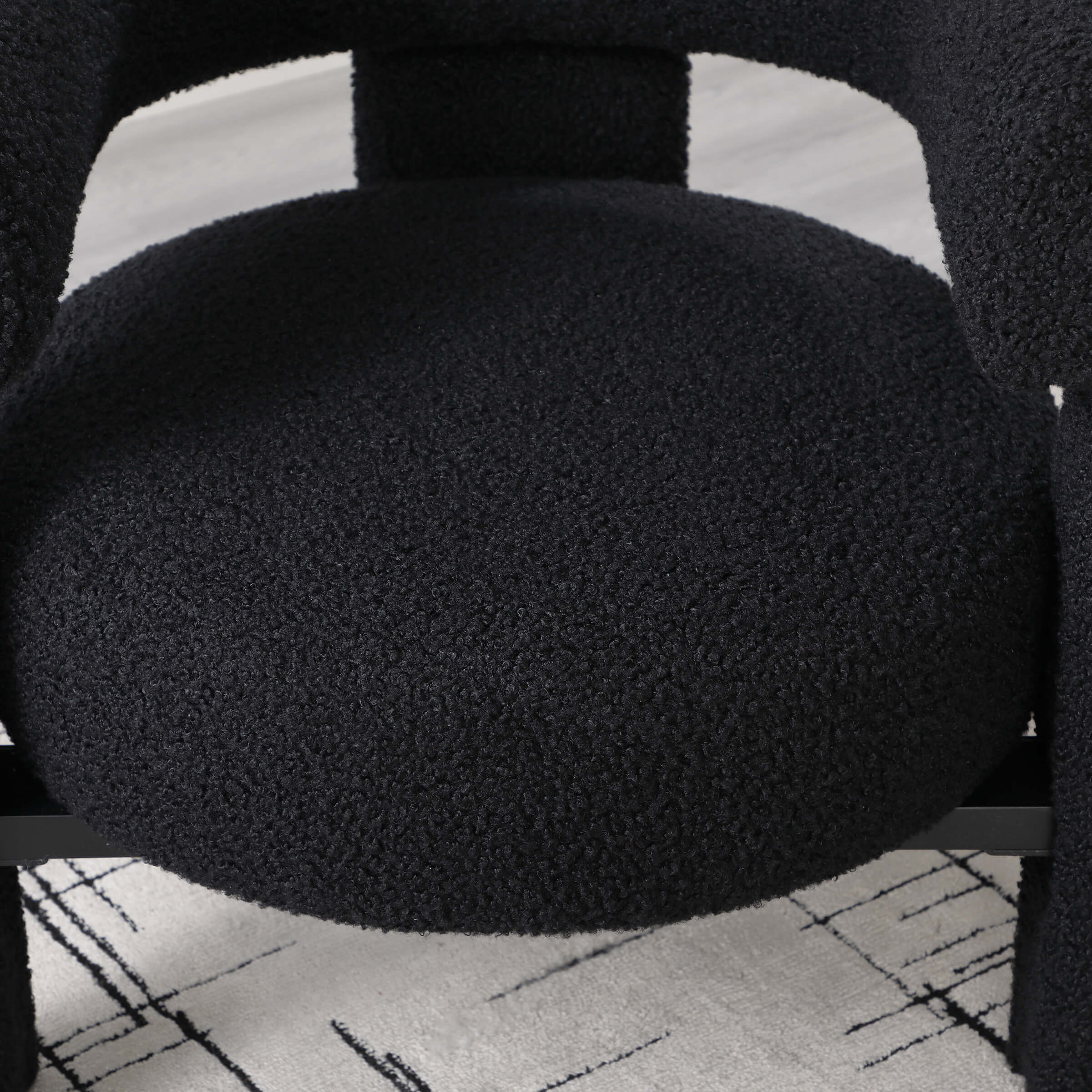 Barrel Open Back Accent Chair 1 PCS - 3974AC - Image 18