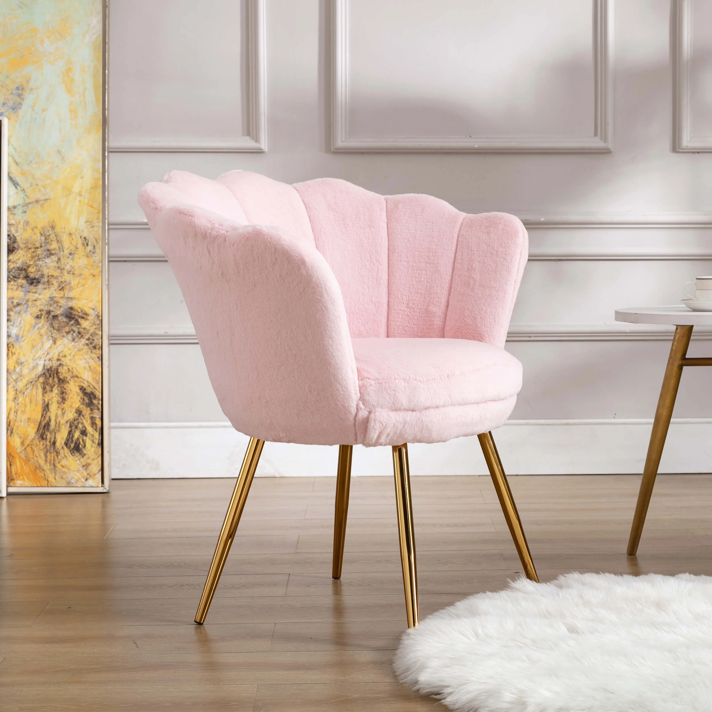 Modern Seashell Accent Chair 1 PCS - 1342AC - Image 10
