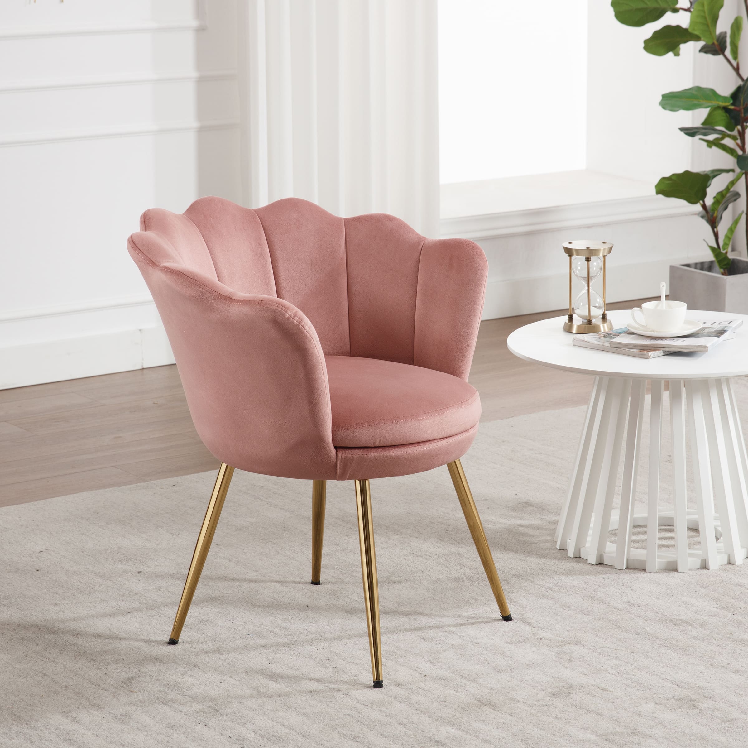 Modern Seashell Accent Chair 1 PCS - 1342AC - Image 15