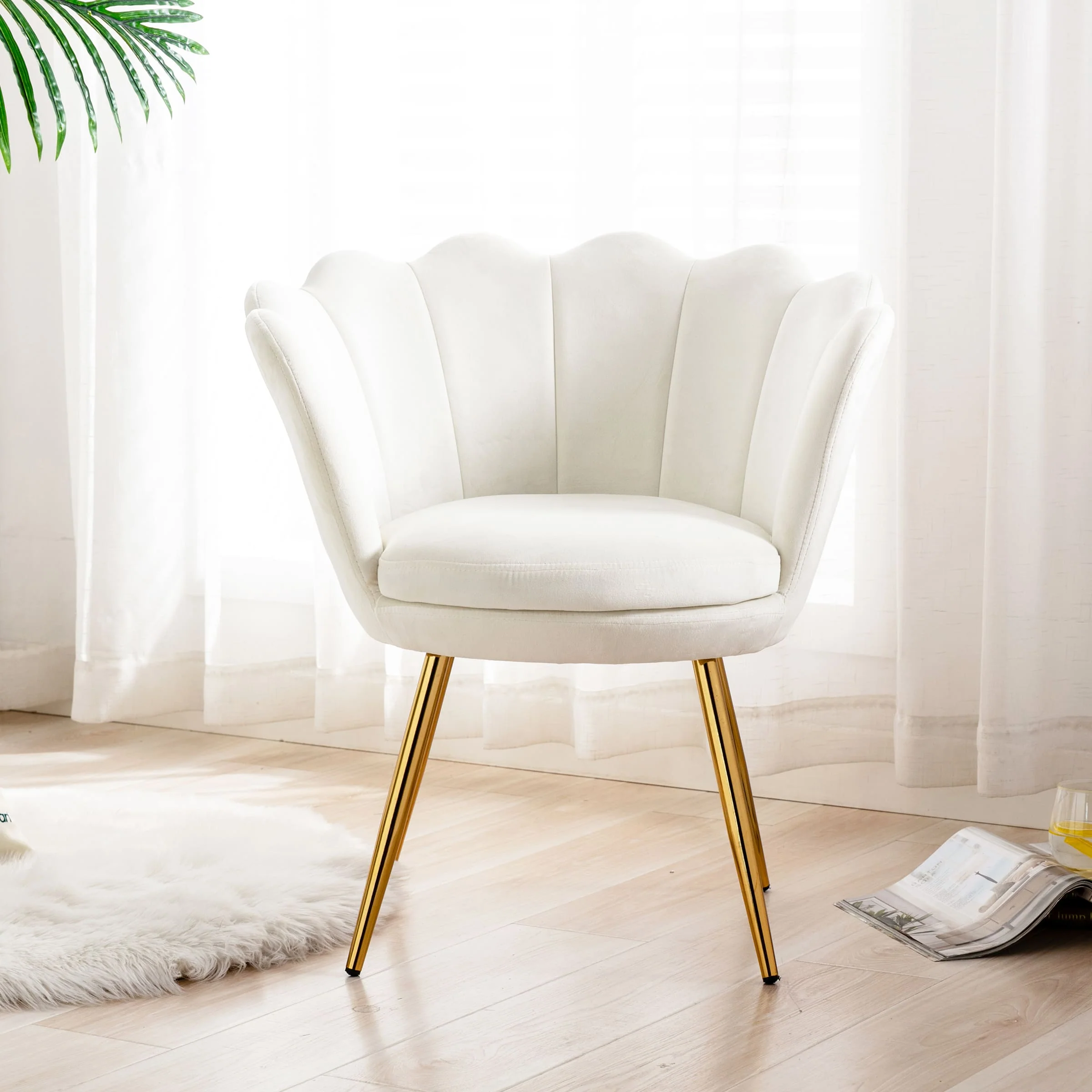 Modern Seashell Accent Chair 1 PCS - 1342AC - Image 20