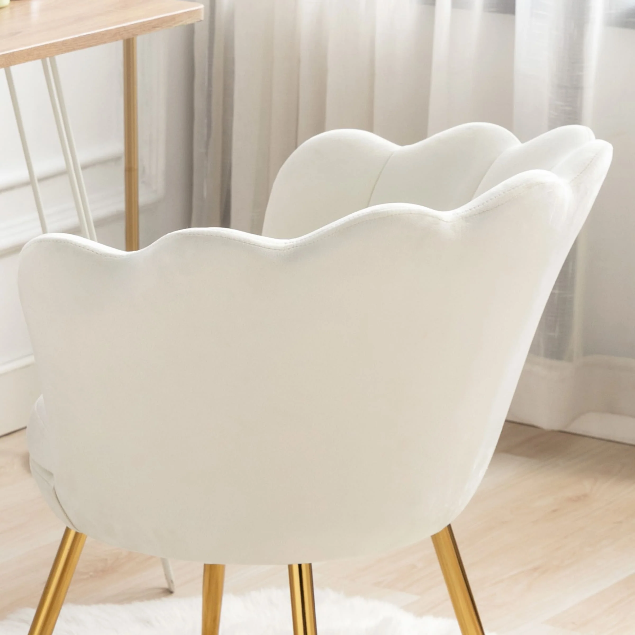 Modern Seashell Accent Chair 1 PCS - 1342AC - Image 22