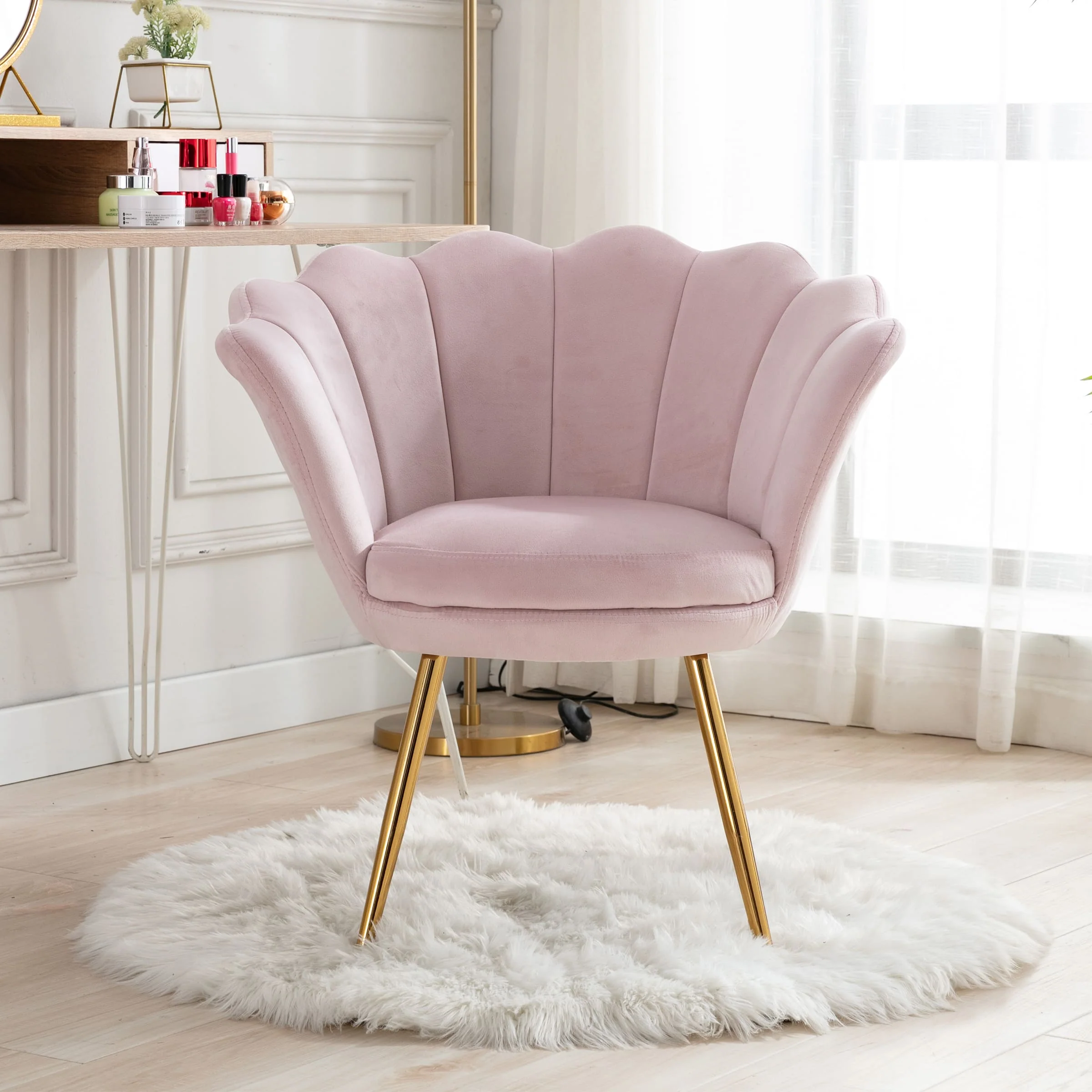 Modern Seashell Accent Chair 1 PCS - 1342AC - Image 25