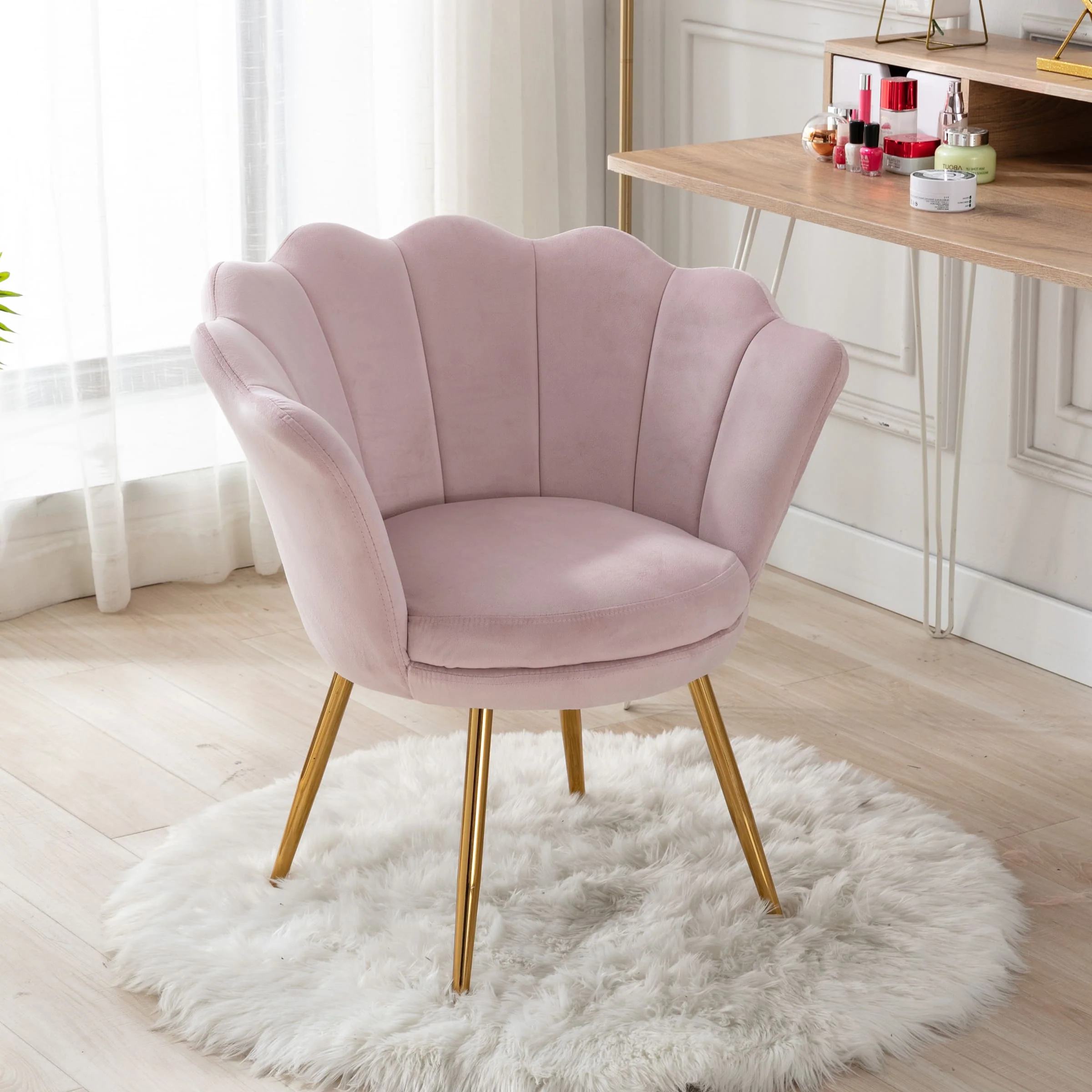 Modern Seashell Accent Chair 1 PCS - 1342AC - Image 26
