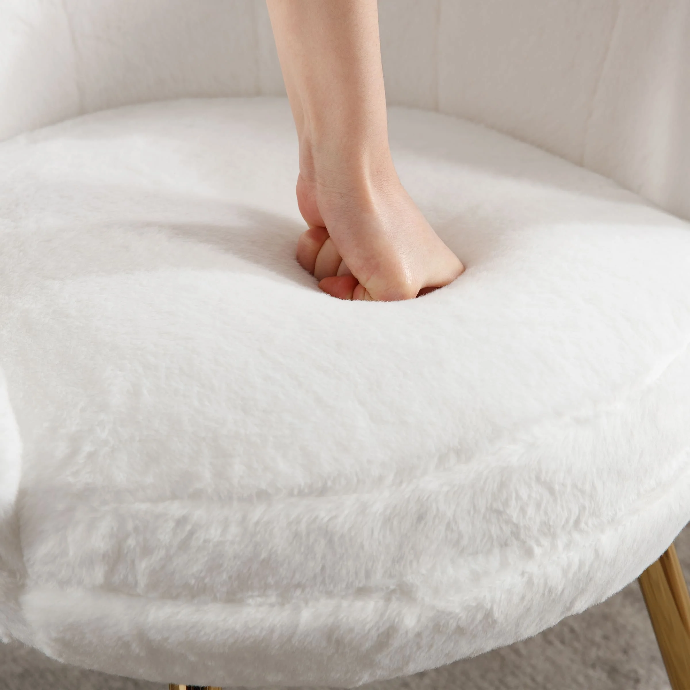 Modern Seashell Accent Chair 1 PCS - 1342AC - Image 5