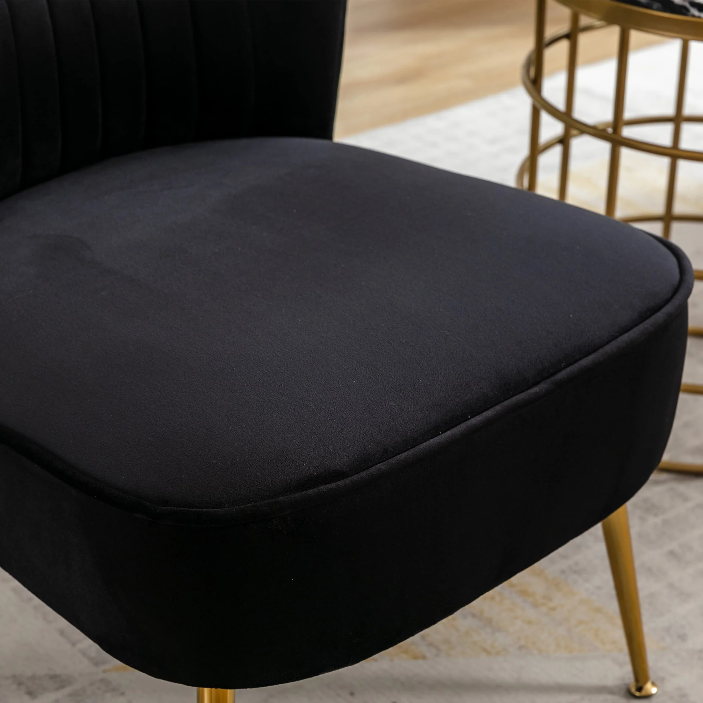 Mid Century Armless Accent Chairs Set of 2 - XXX6AC - Image 60
