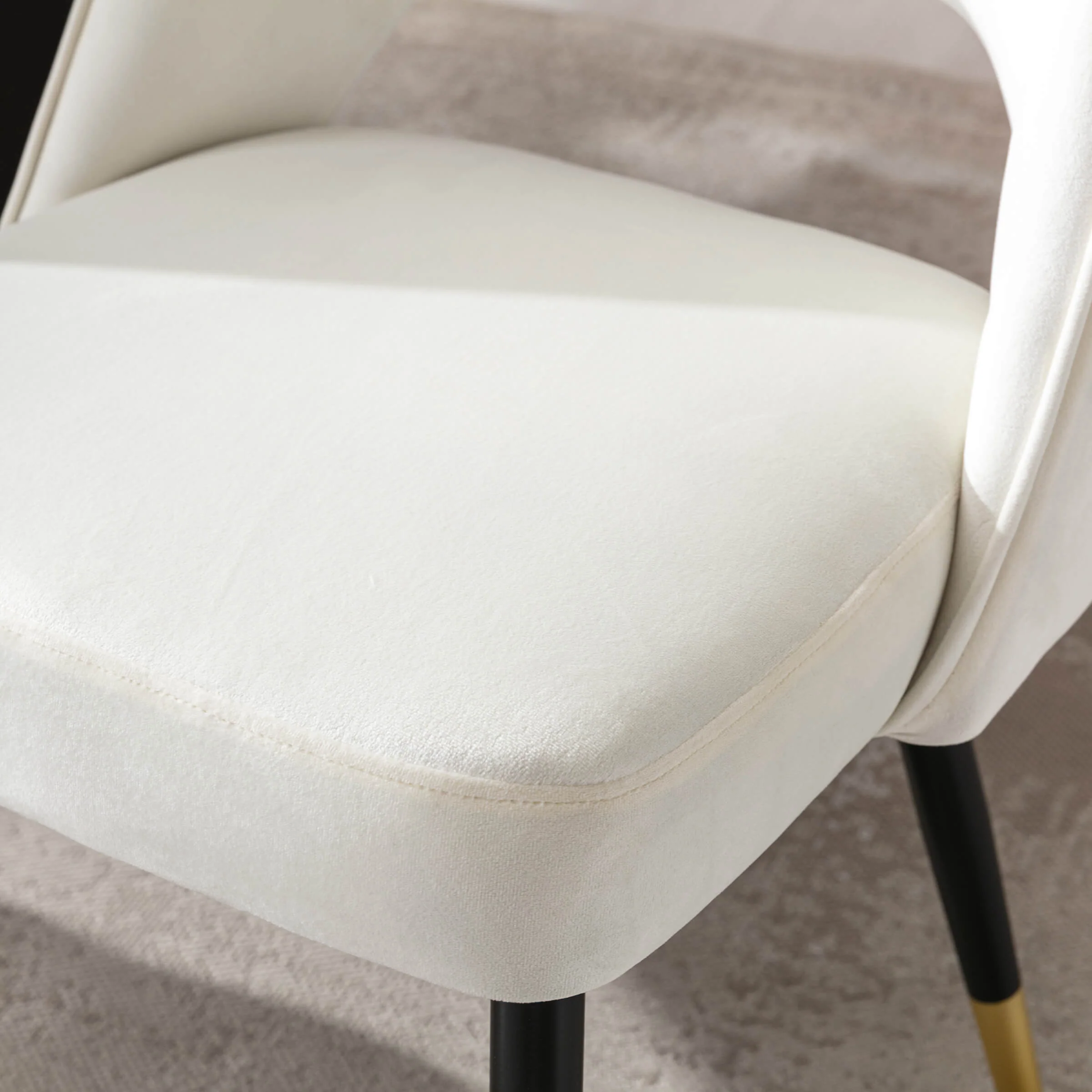 Modern Cut-Out Armless Dining Chairs Set of 2 - 3058DC - Image 15
