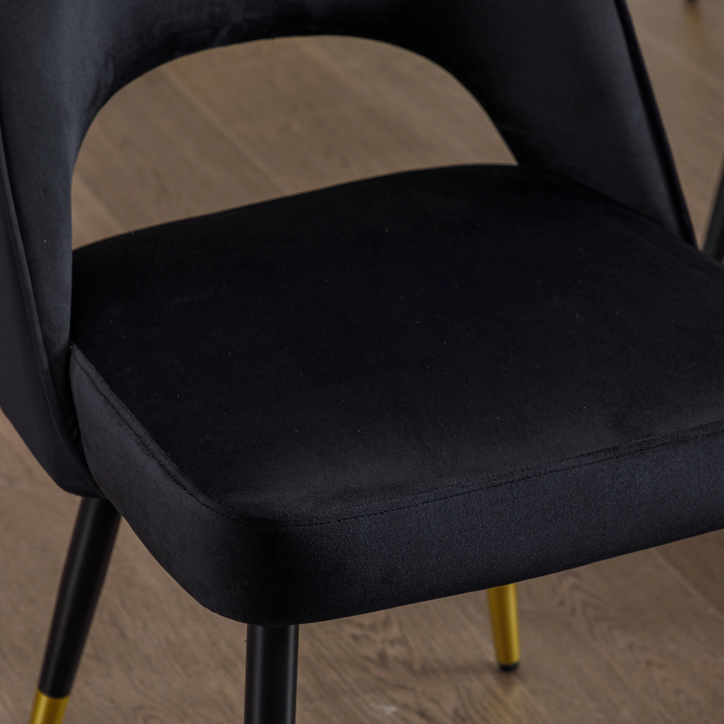 Modern Cut-Out Armless Dining Chairs Set of 2 - 3058DC - Image 21