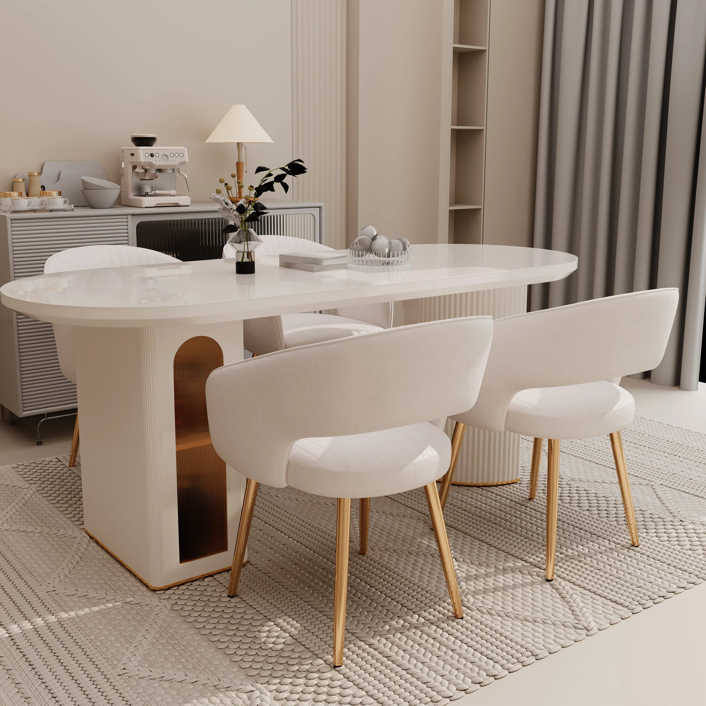 Modern Dining Chairs Set of 2 - 3059DC - Image 2